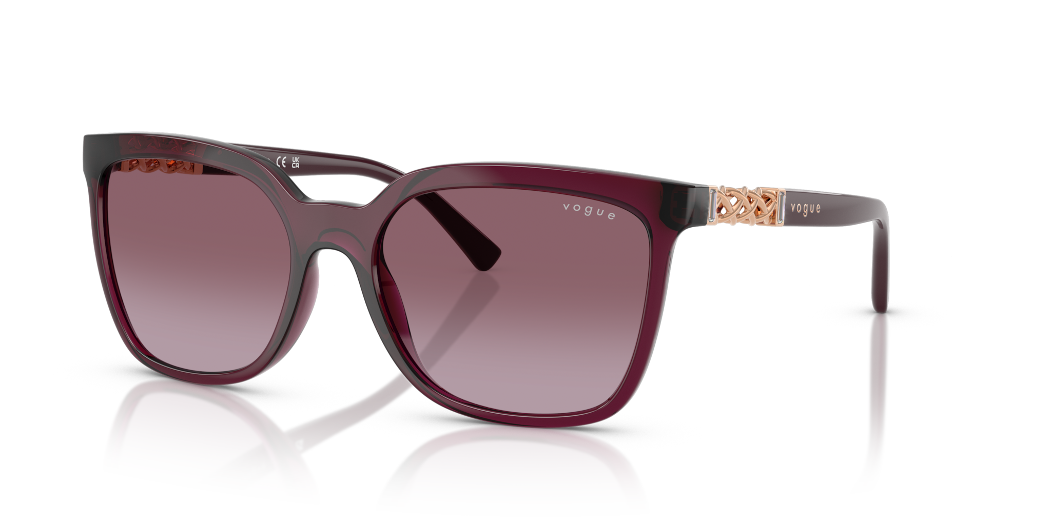 Occhiali da Sole Vogue VO5633SB Donna Transparent Brown