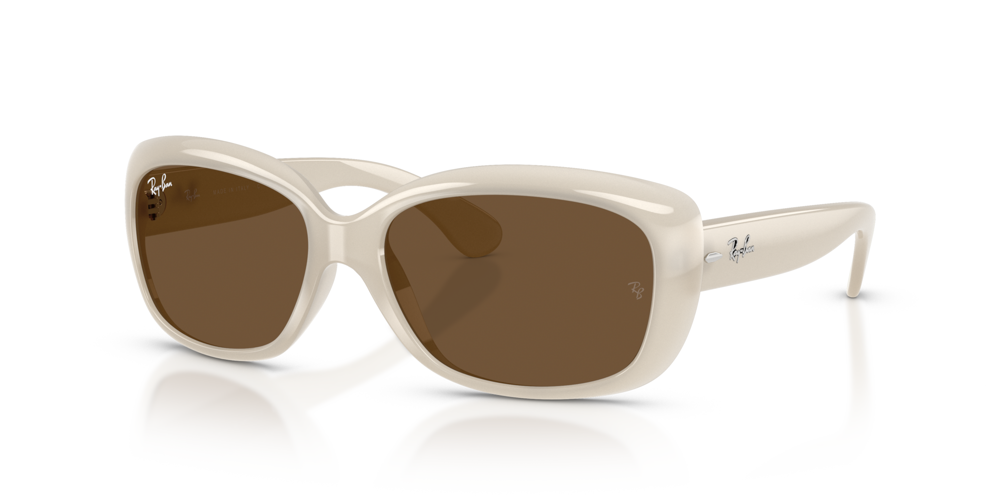 Occhiali da Sole Ray-Ban Jackie Ohh Donna 0RB4101 Opal Ivory