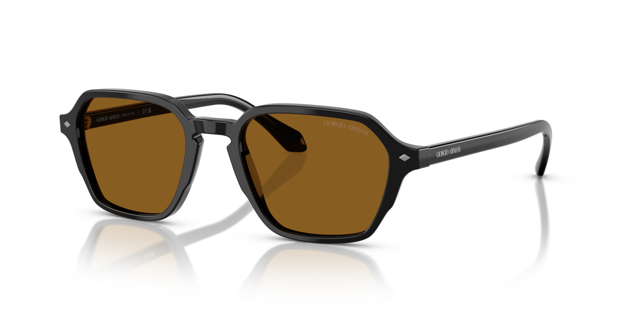Occhiali da sole Giorgio Armani AR8220 neri | Acquista originali