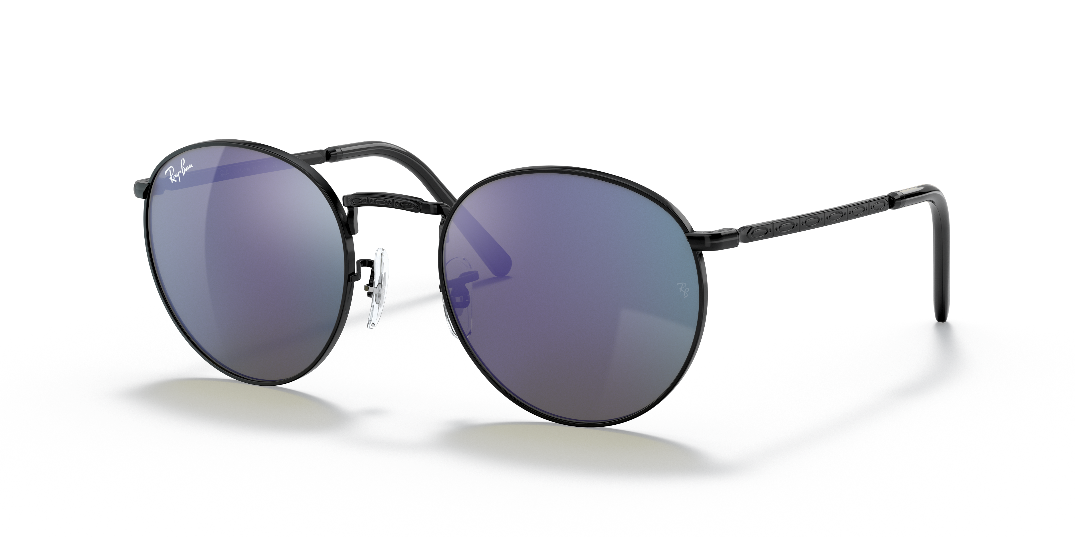 UNISEX SUNGLASSES RAY-BAN RB 3637 NEW ROUND 9196G4 GOLDEN LEGEND CALIBER 47 