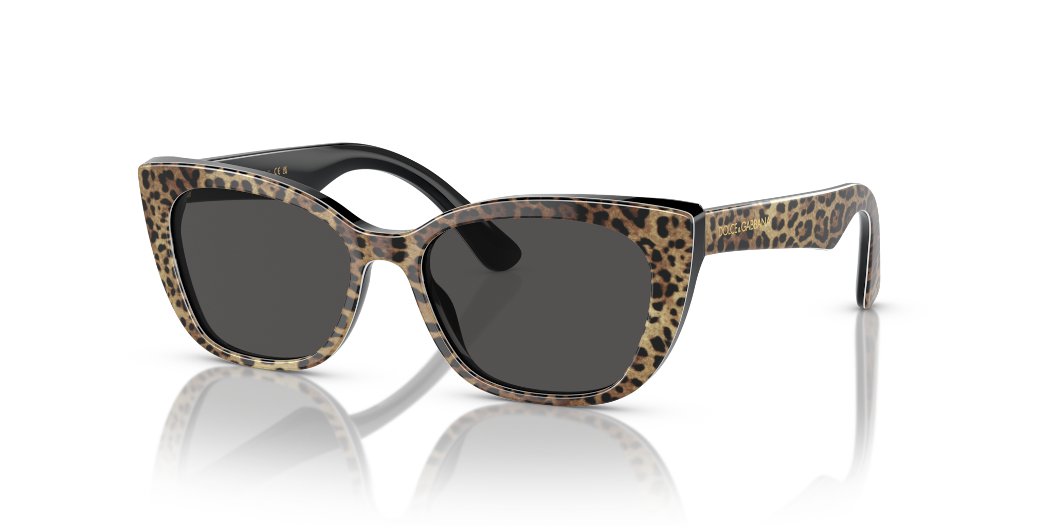 Occhiali da Sole Dolce Gabbana Donna Leopardati 0DX4427 Marroni