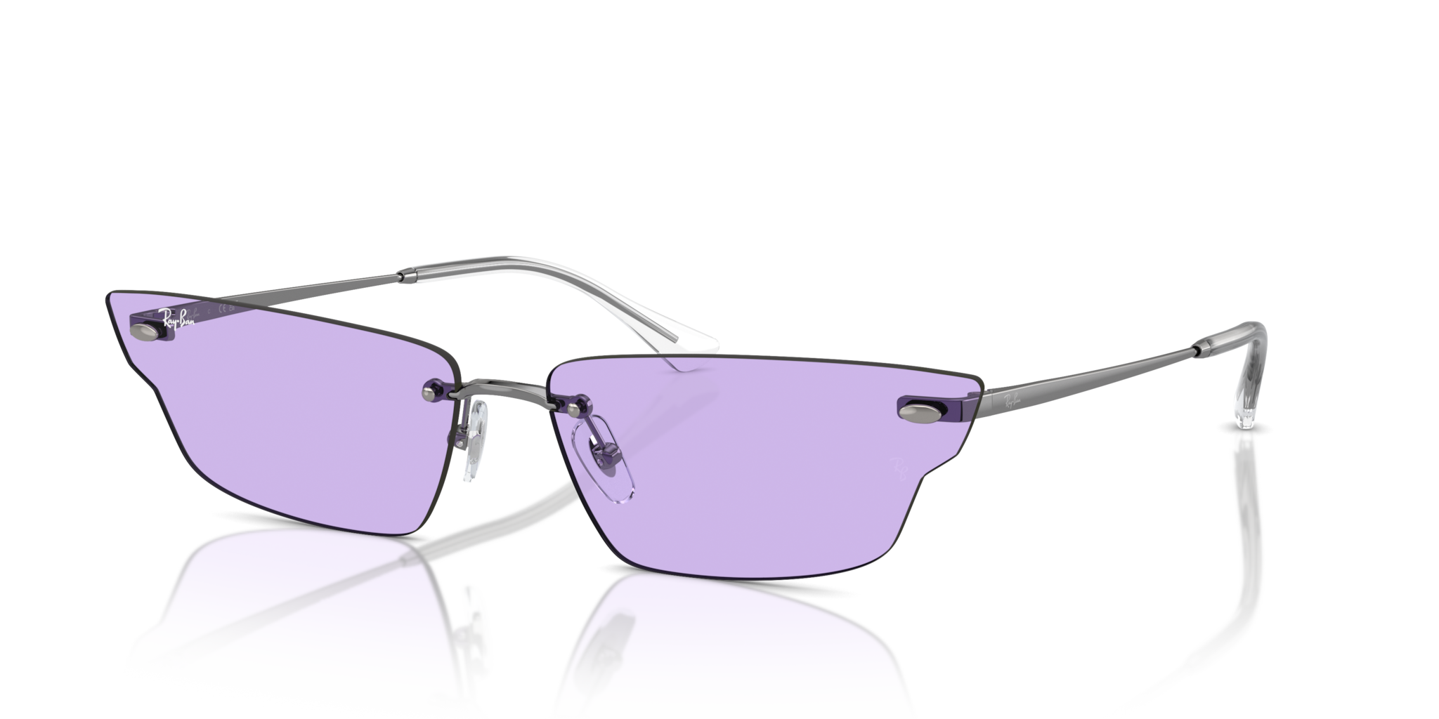 Occhiali da Sole Ray-Ban 0RB3731 Gunmetal Originali