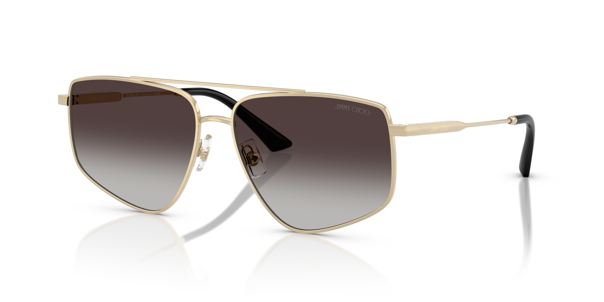 Occhiali da Sole Jimmy Choo JC4011 Pale Gold Donna Originali