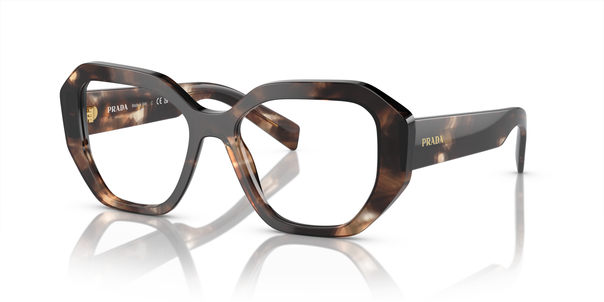 Occhiali da Vista Prada 0PR A07V Donna Havana Caramel