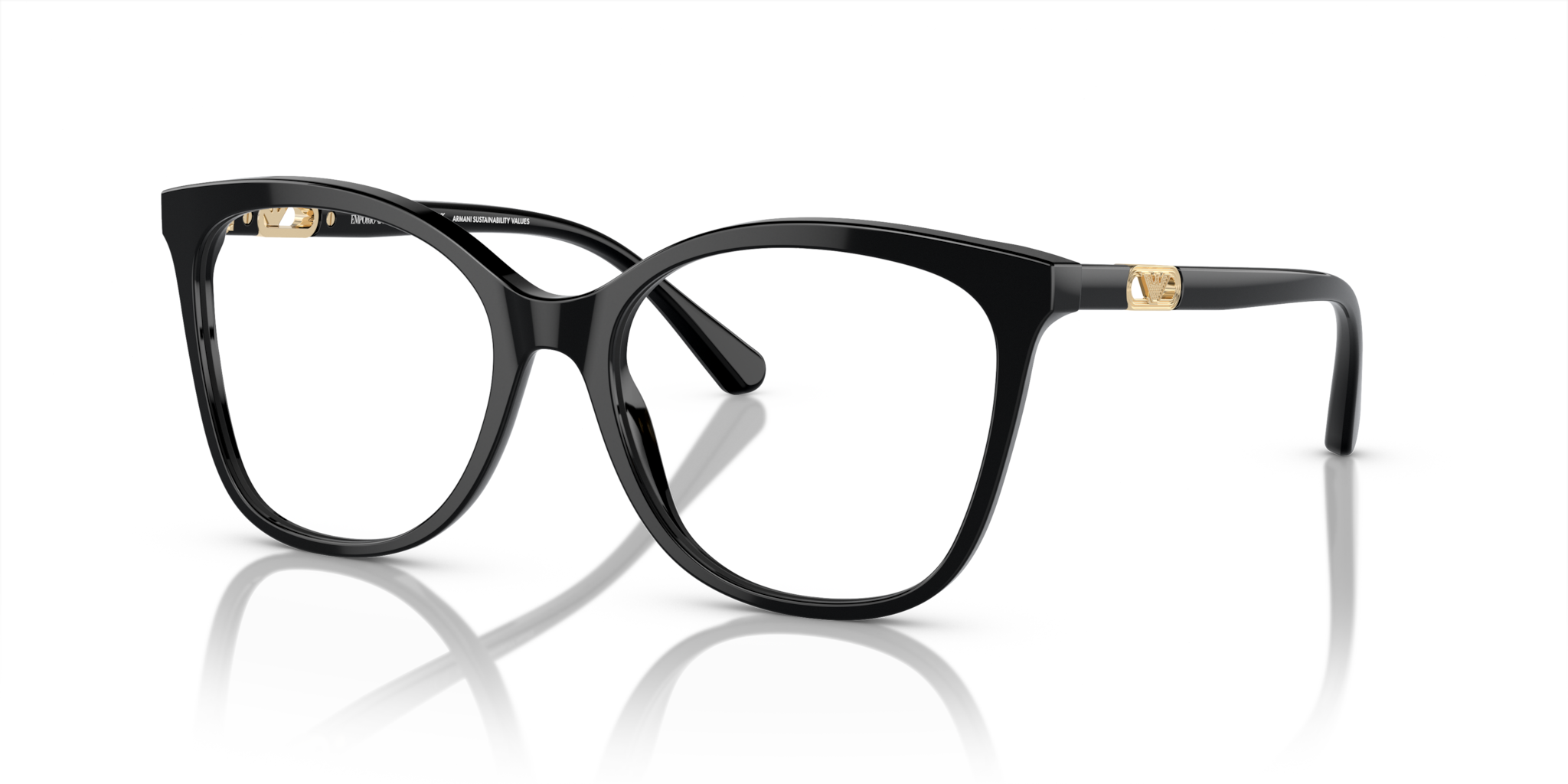Occhiali da Vista Donna Emporio Armani 0EA3231 Nero Lucido | Eleganza