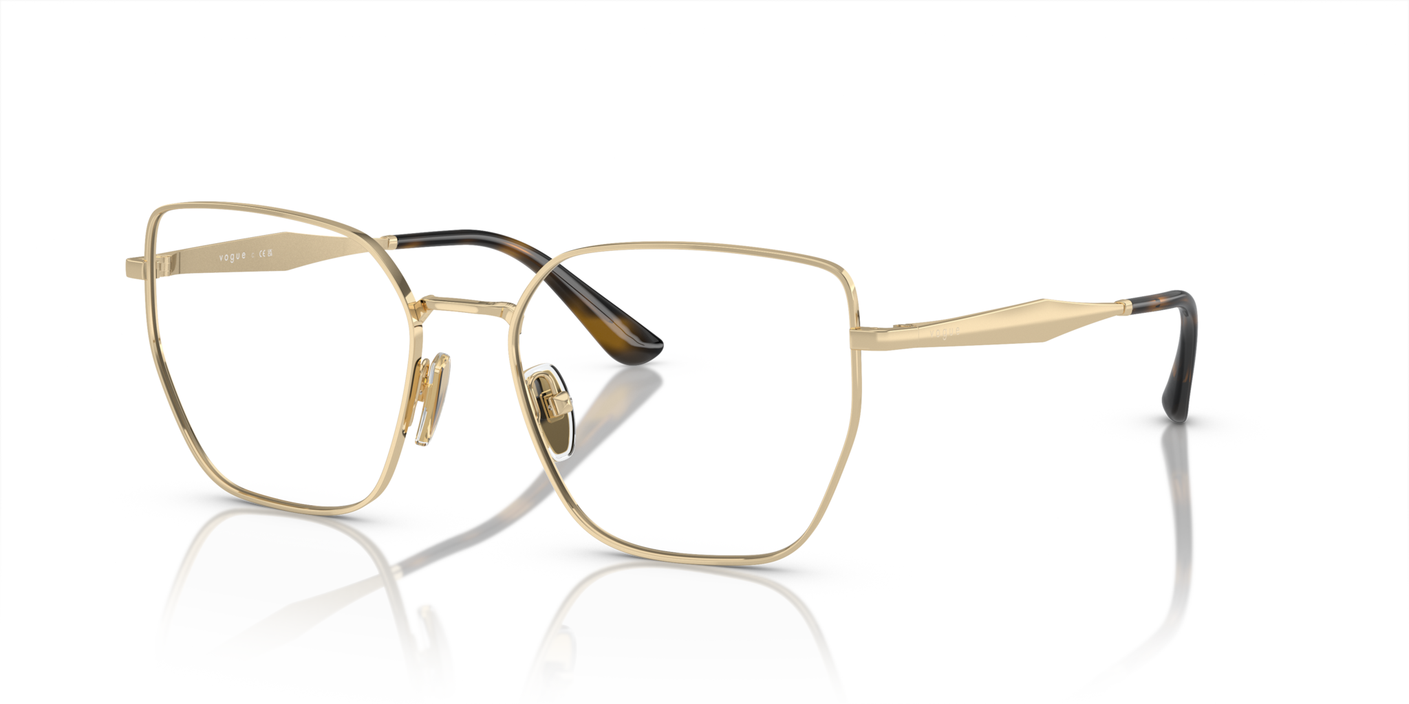 Occhiali da Vista Donna Vogue Eyewear 0VO4283 Pale Gold | Stile Elegan