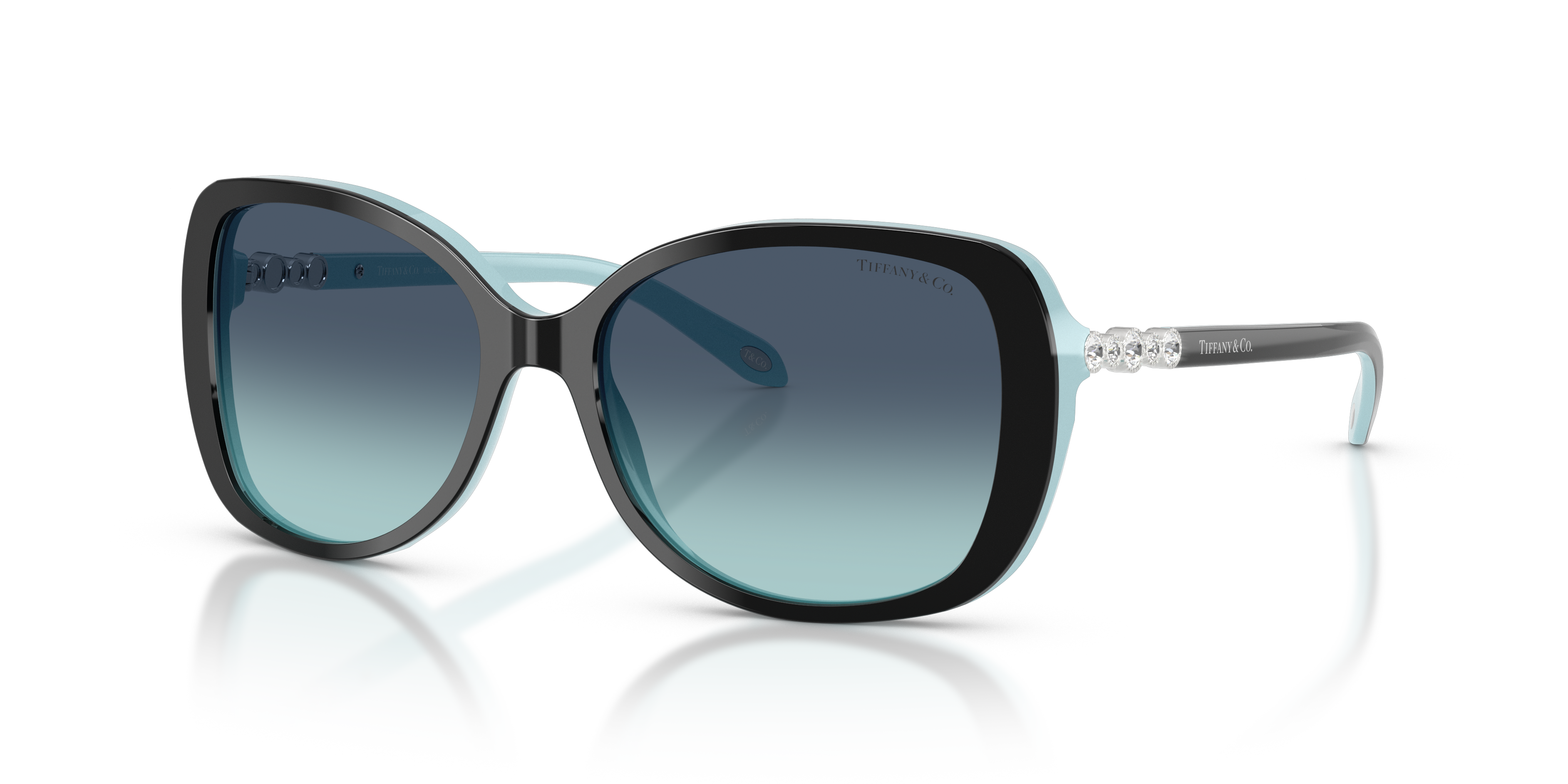 Occhiali da sole Tiffany TF4121B donna - Nero con Blu Tiffany