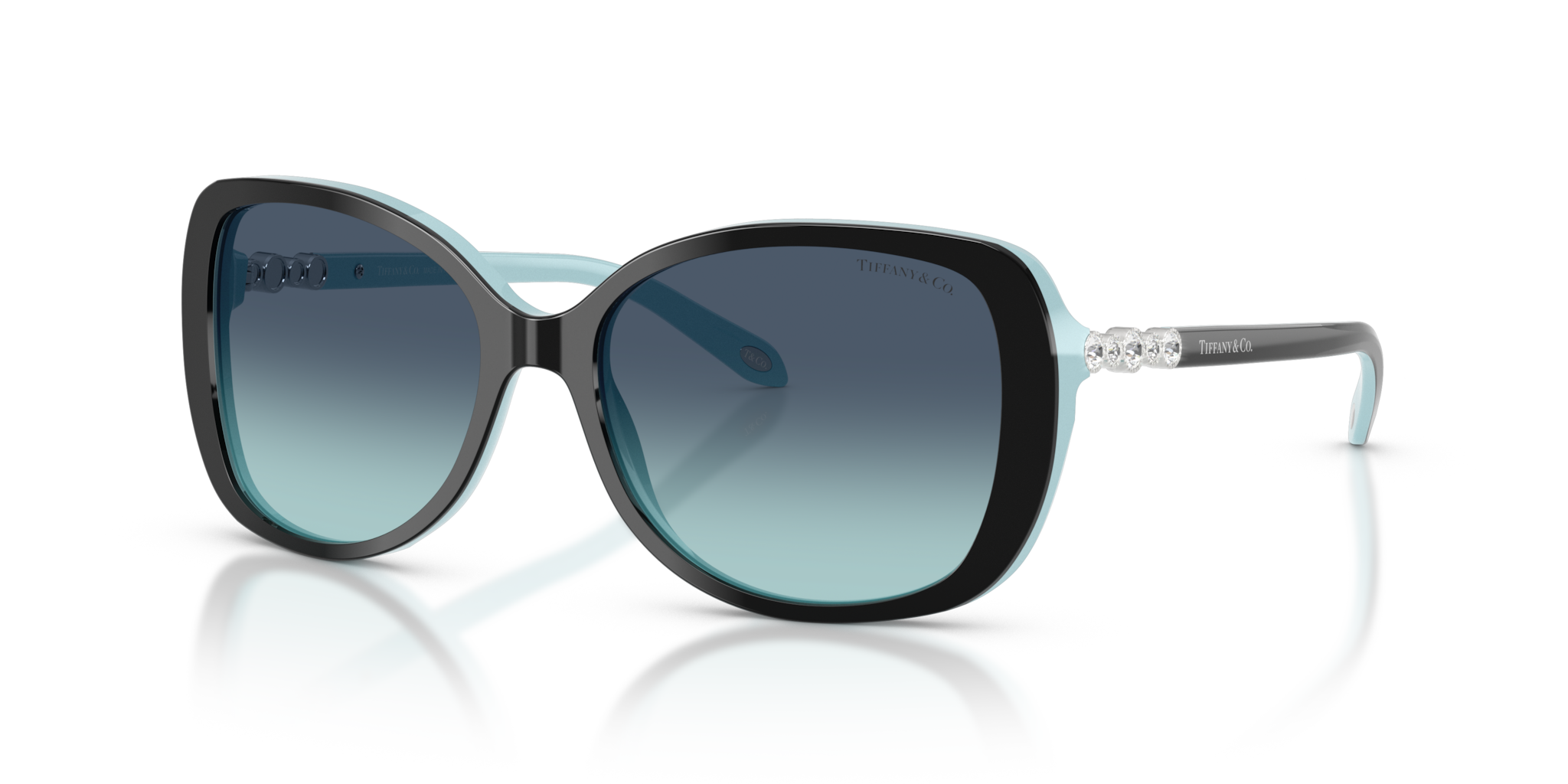 Occhiali da sole Tiffany TF4121B donna - Nero con Blu Tiffany