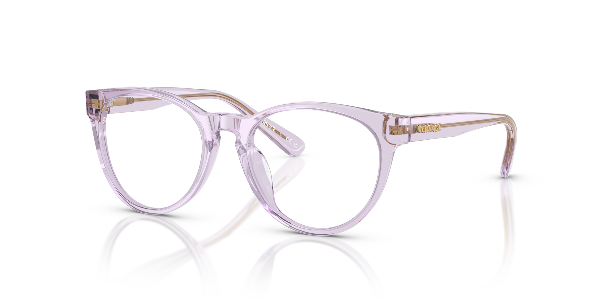 Occhiali da Vista Versace Donna VK3321U Rosa Trasparente