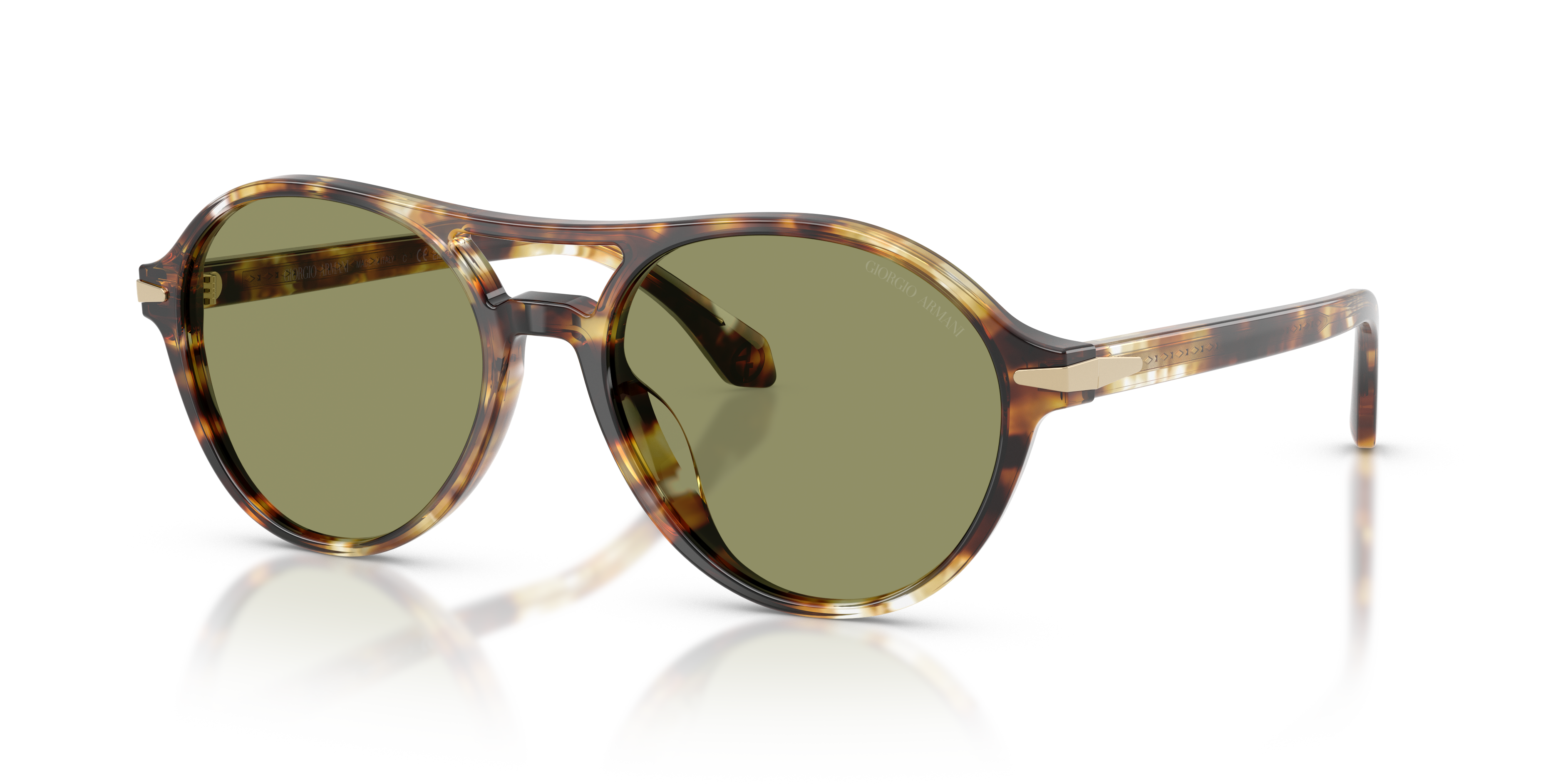 Occhiali da Sole Uomo Giorgio Armani AR8236U Yellow Havana Originali