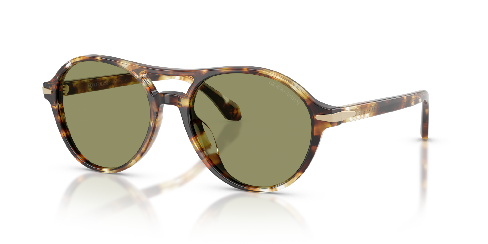 Occhiali da Sole Uomo Giorgio Armani AR8236U Yellow Havana Originali