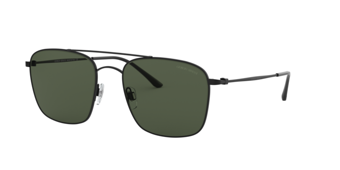 Occhiali da Sole Giorgio Armani AR6080 Uomo Nero Opaco - Stile Autenti