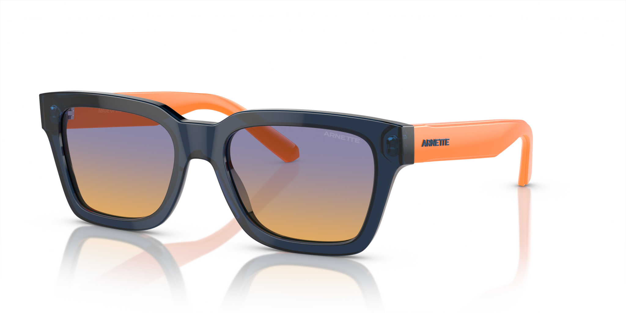 Occhiali da Sole Arnette Cold Heart 2.0 Transparent Blue Uomo | Origin