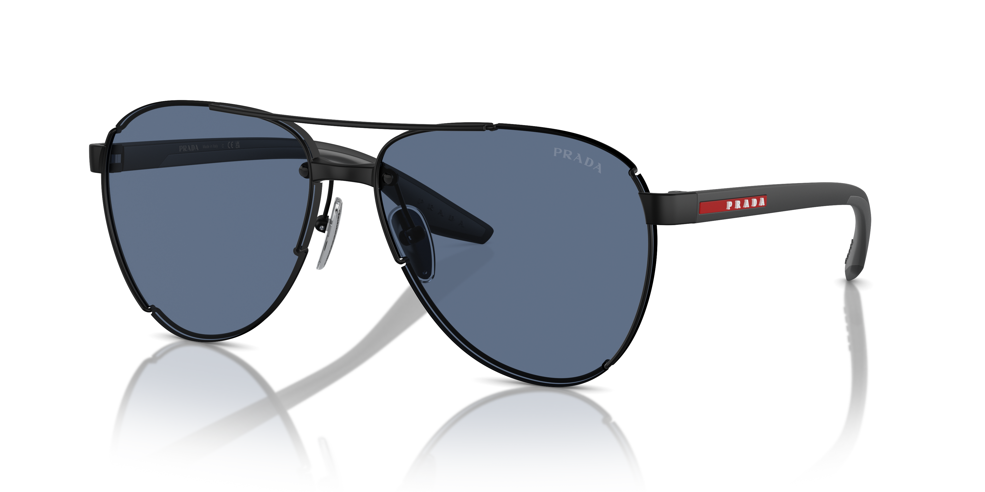 Occhiali da Sole Prada Linea Rossa PS 51YS Uomo Matte Black