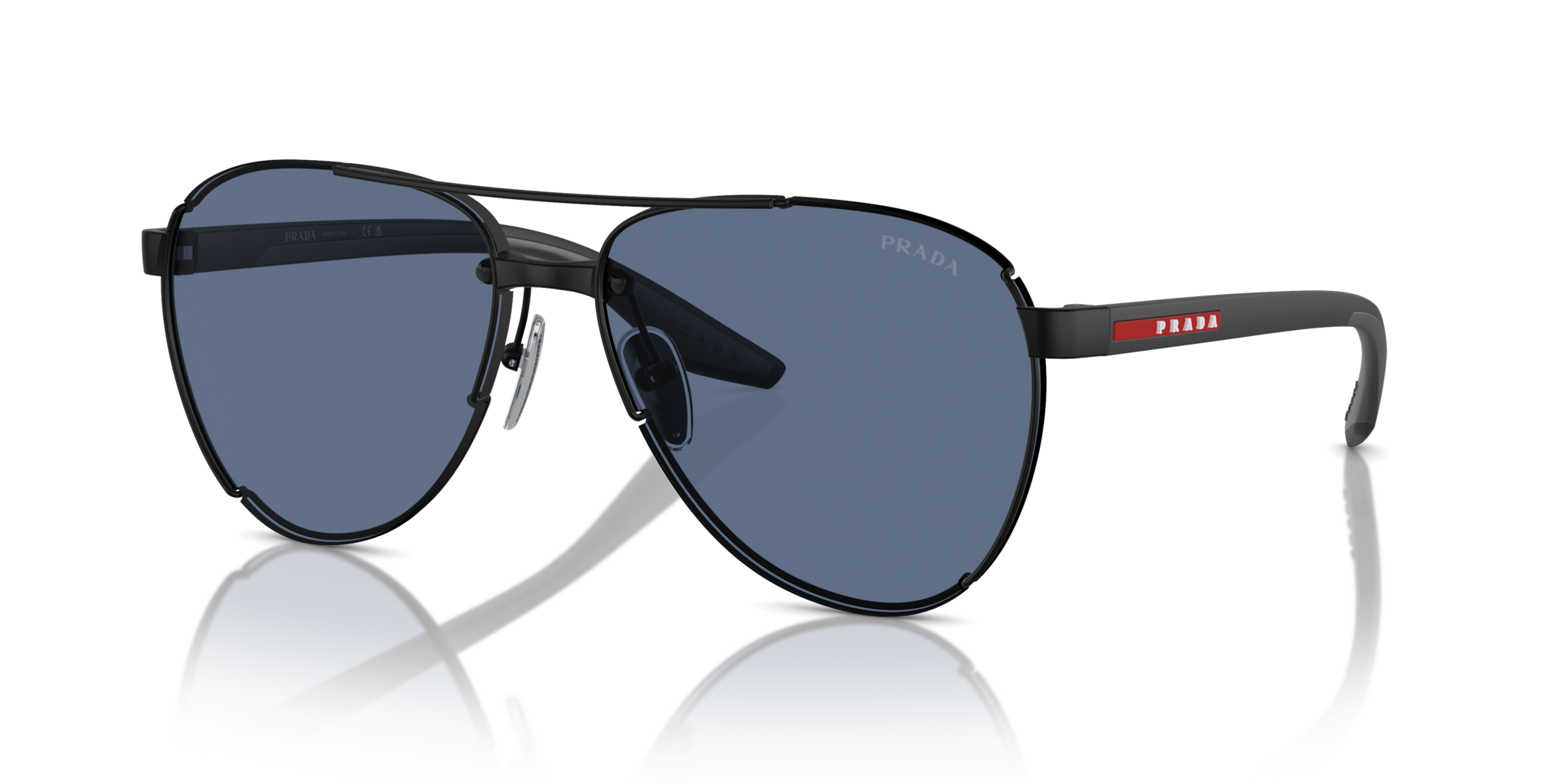 Occhiali da Sole Prada Linea Rossa PS 51YS Uomo Matte Black