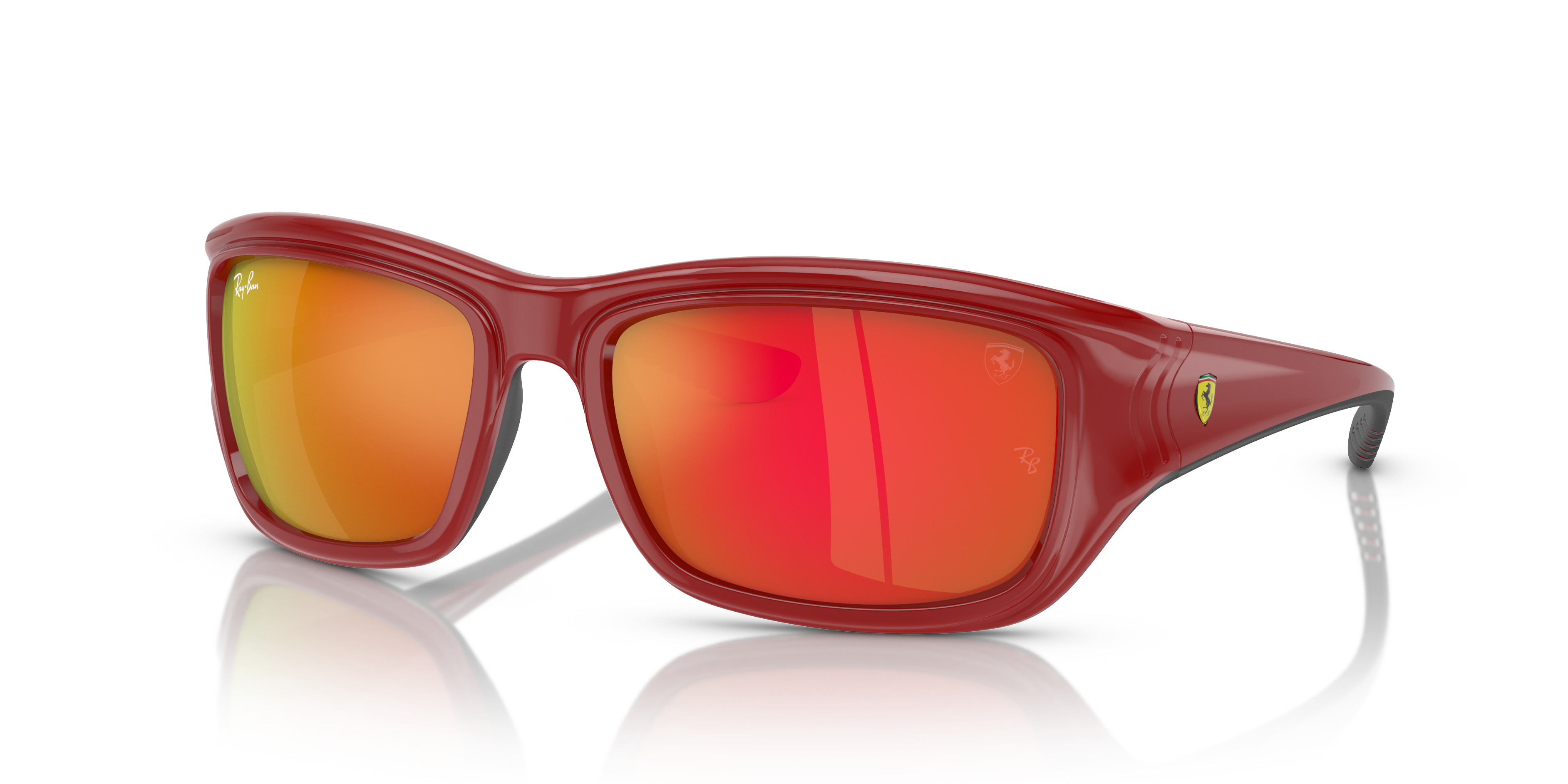 RAY-BAN RB 4405M - F6236Q RED ON BLACK | UNISEX SUNGLASSES 