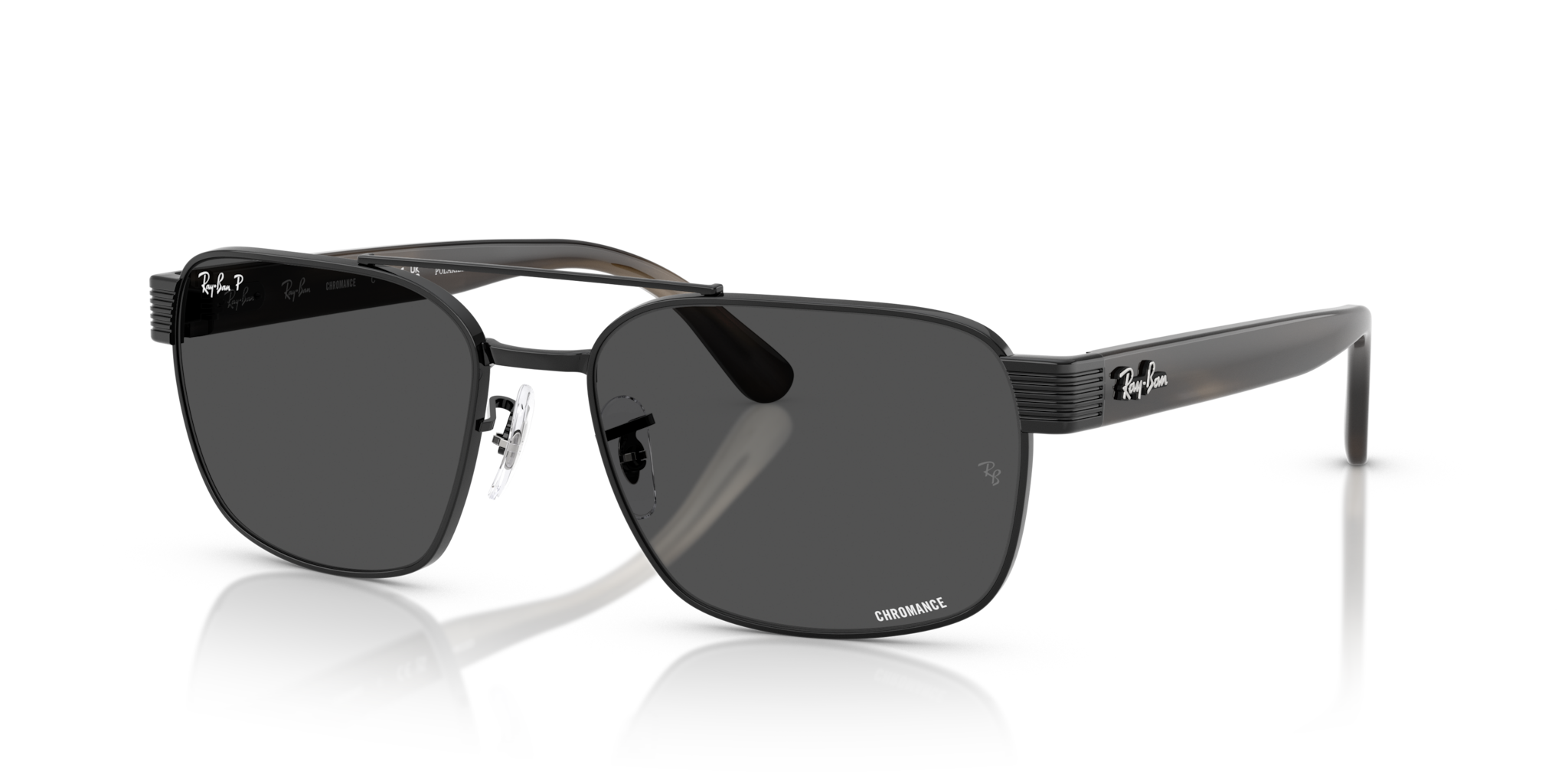 Occhiali da sole Ray-Ban RB3751CH polarizzati neri | Modello unisex
