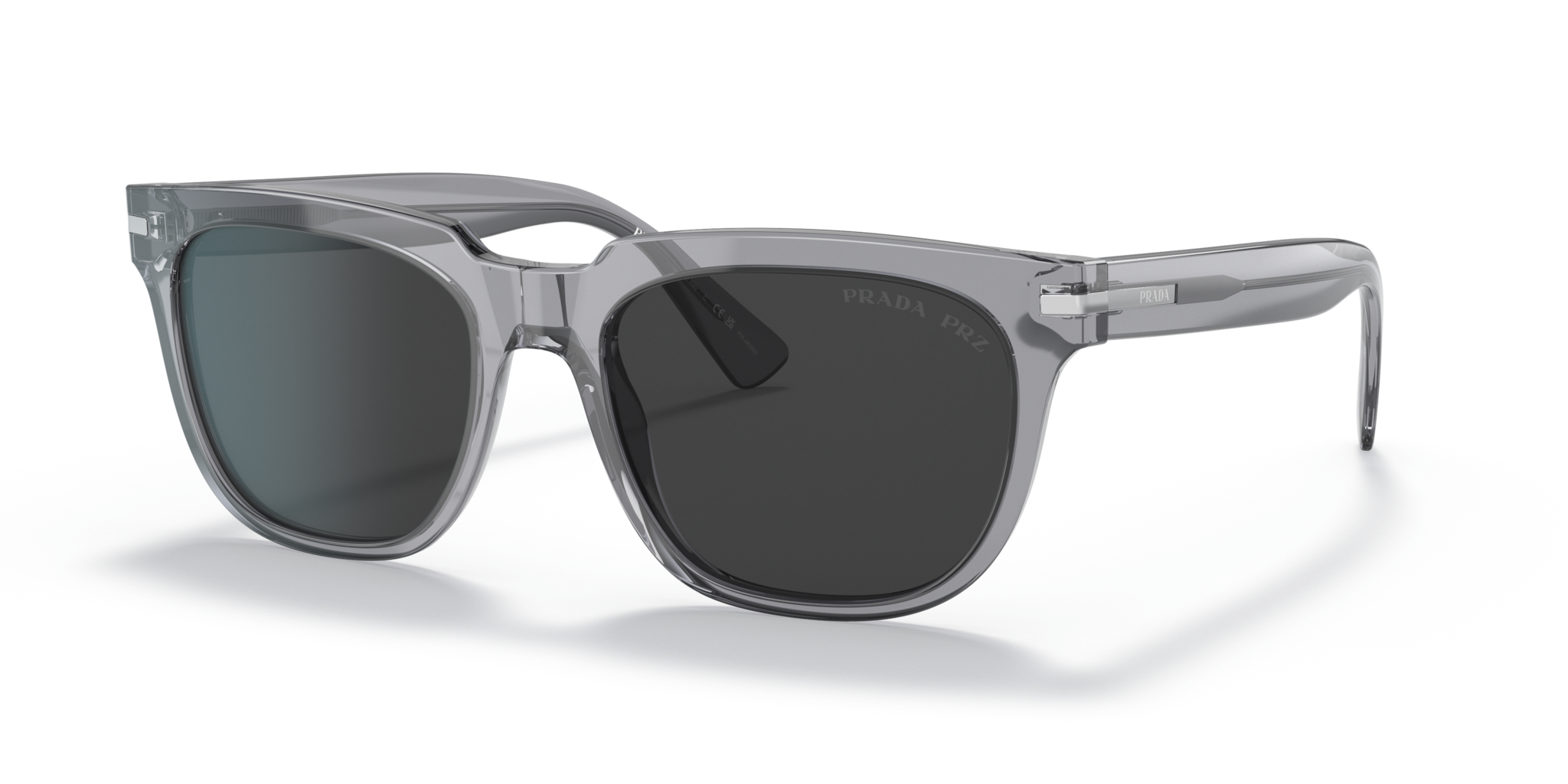 Occhiali da sole Prada uomo PR 04YS Grigio Trasparente | Originali