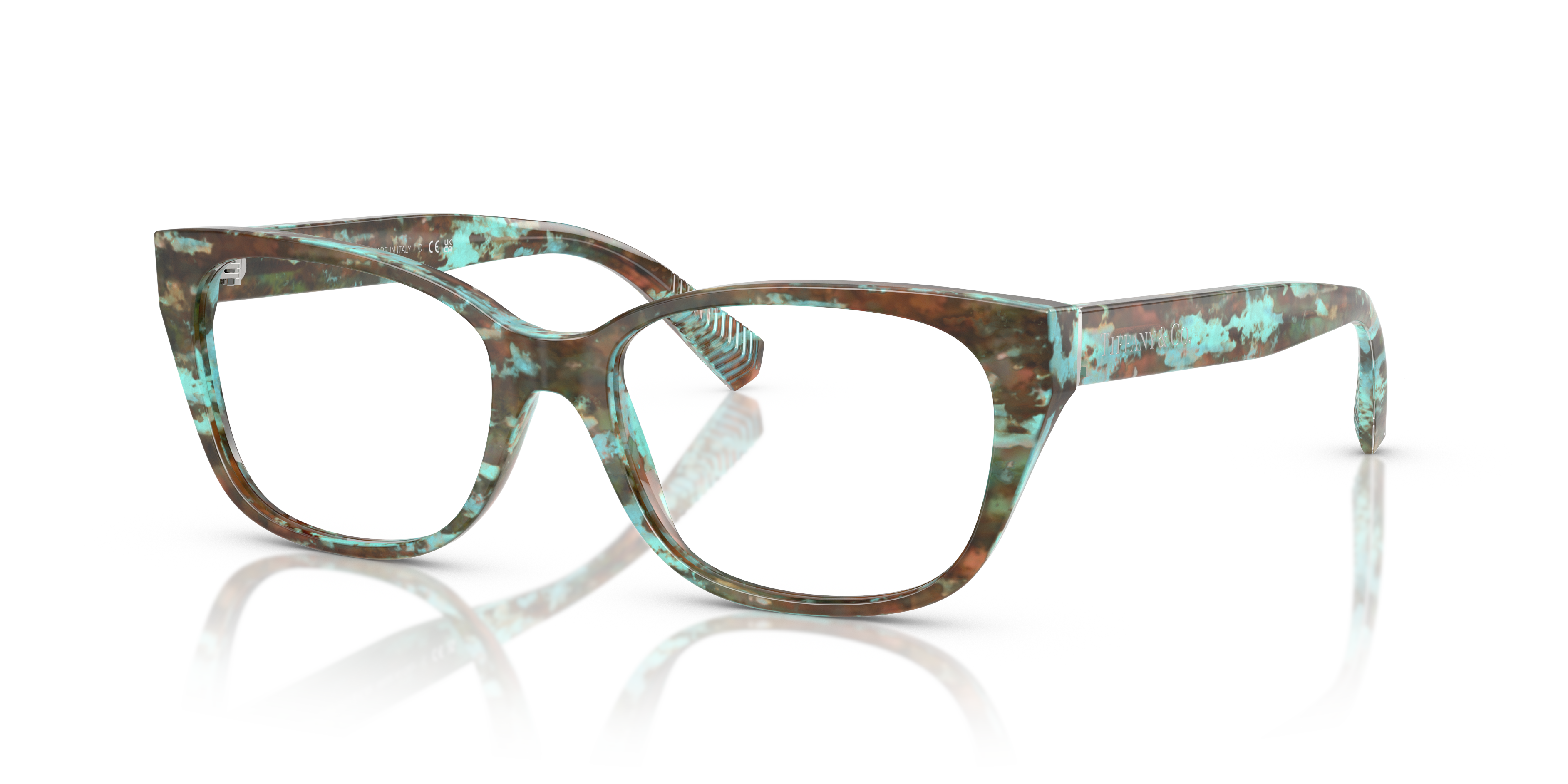 Occhiali da Vista Tiffany & Co. 0TF2261 Havana Blu | Donna