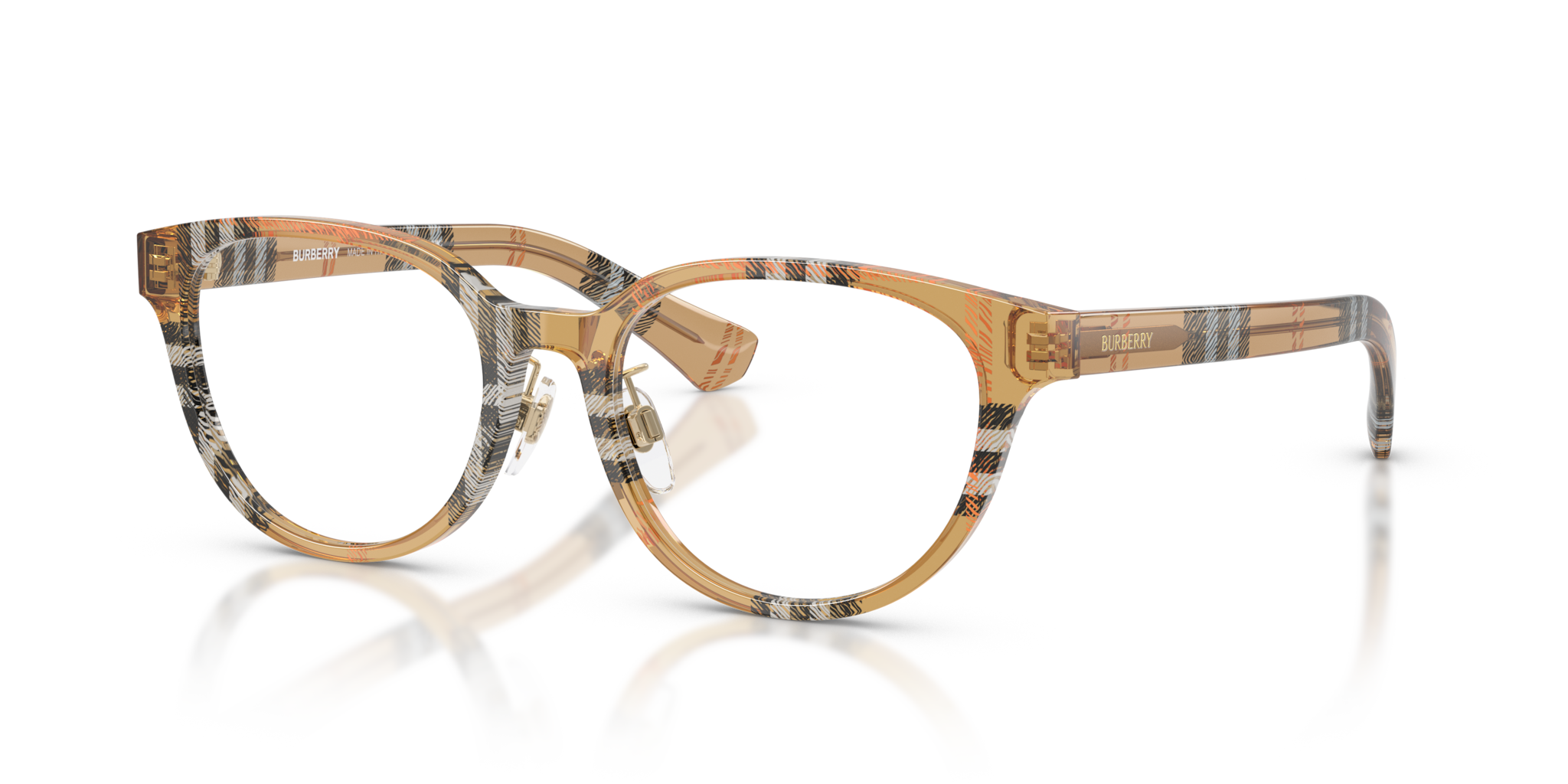 Occhiali da Vista Donna Burberry 0BE2448D Check Sand | Eleganza Iconic