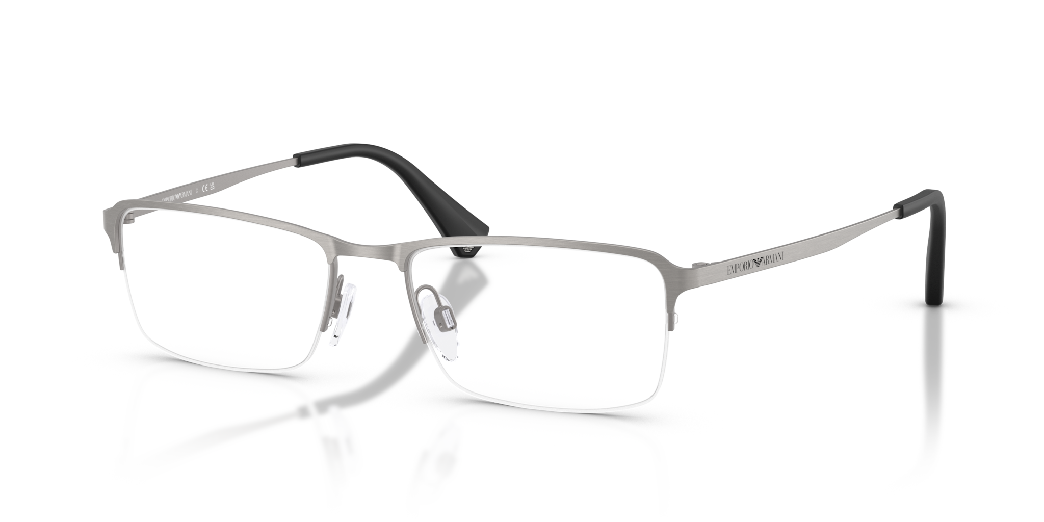 Occhiali da Vista Uomo Emporio Armani 0EA1044TD Brushed Gunmetal