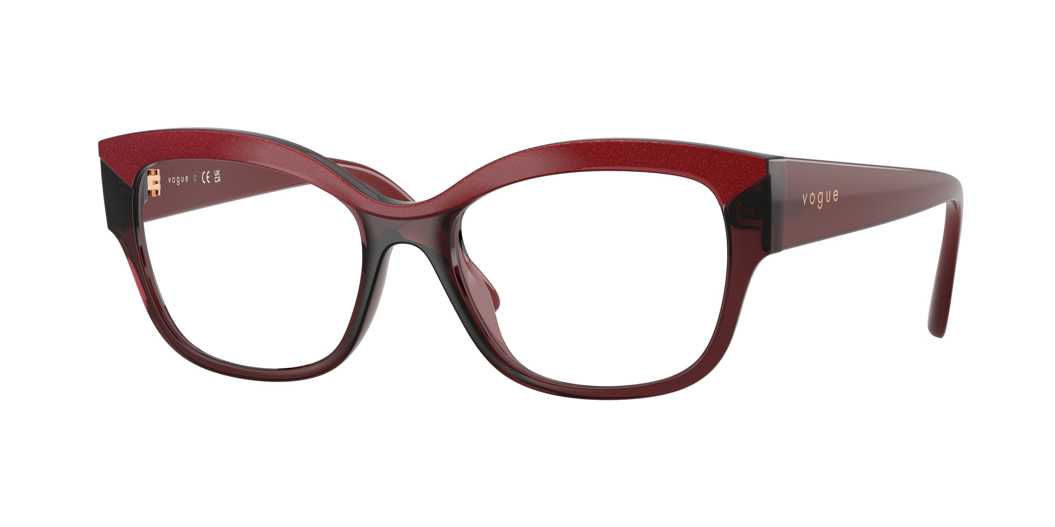 3225 - Vermelho Topo/Vermelho Transparente