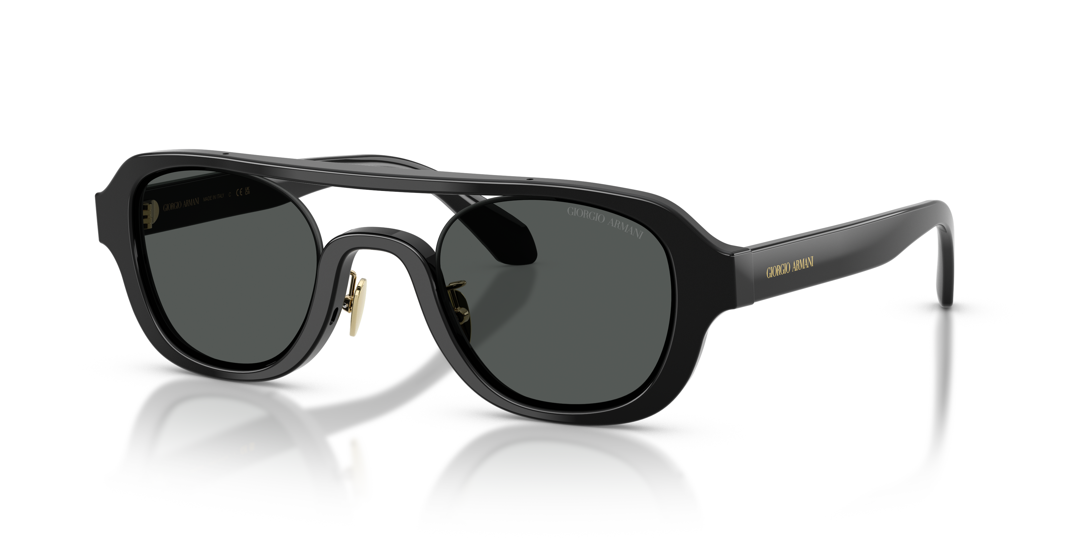 Occhiali da Sole Giorgio Armani Uomo Neri AR8247 - Stile Raffinato