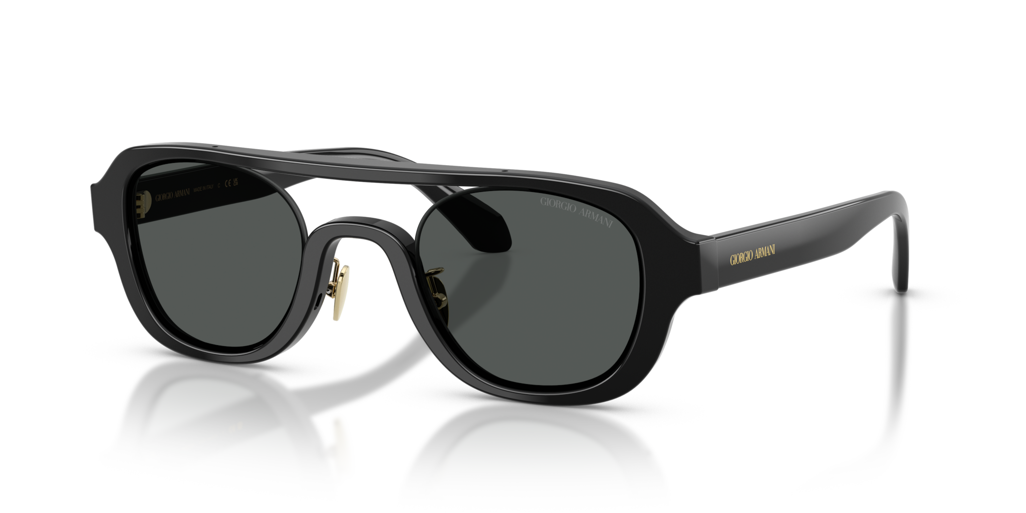 Occhiali da Sole Giorgio Armani Uomo Neri AR8247 - Stile Raffinato