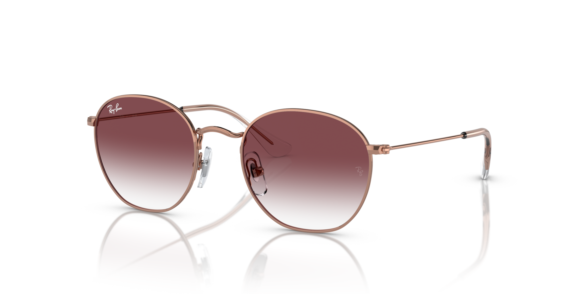 Occhiali da Sole Ray-Ban Junior Rob Rose Gold 0RJ9572S | Stile Unisex