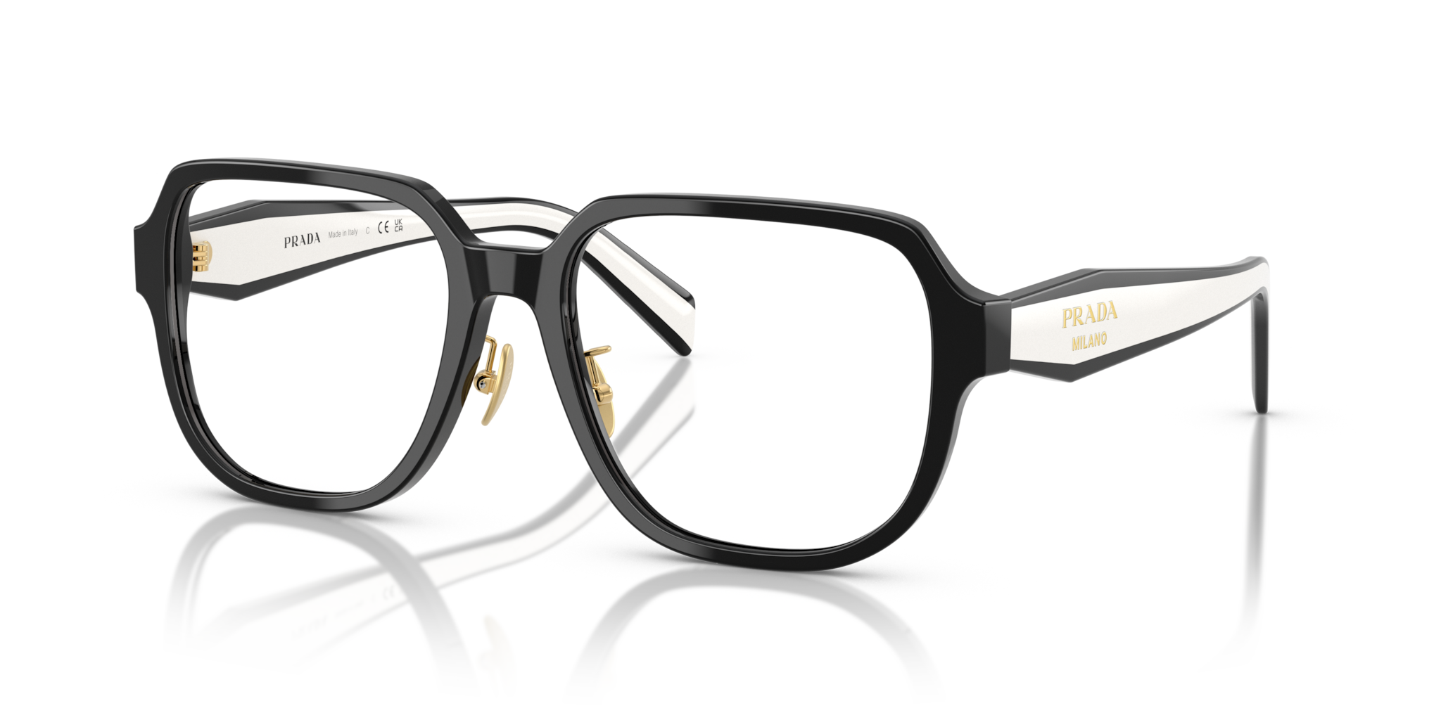 Occhiali da Vista Prada 0PR B07VD Donna Neri | Eleganza Moderna