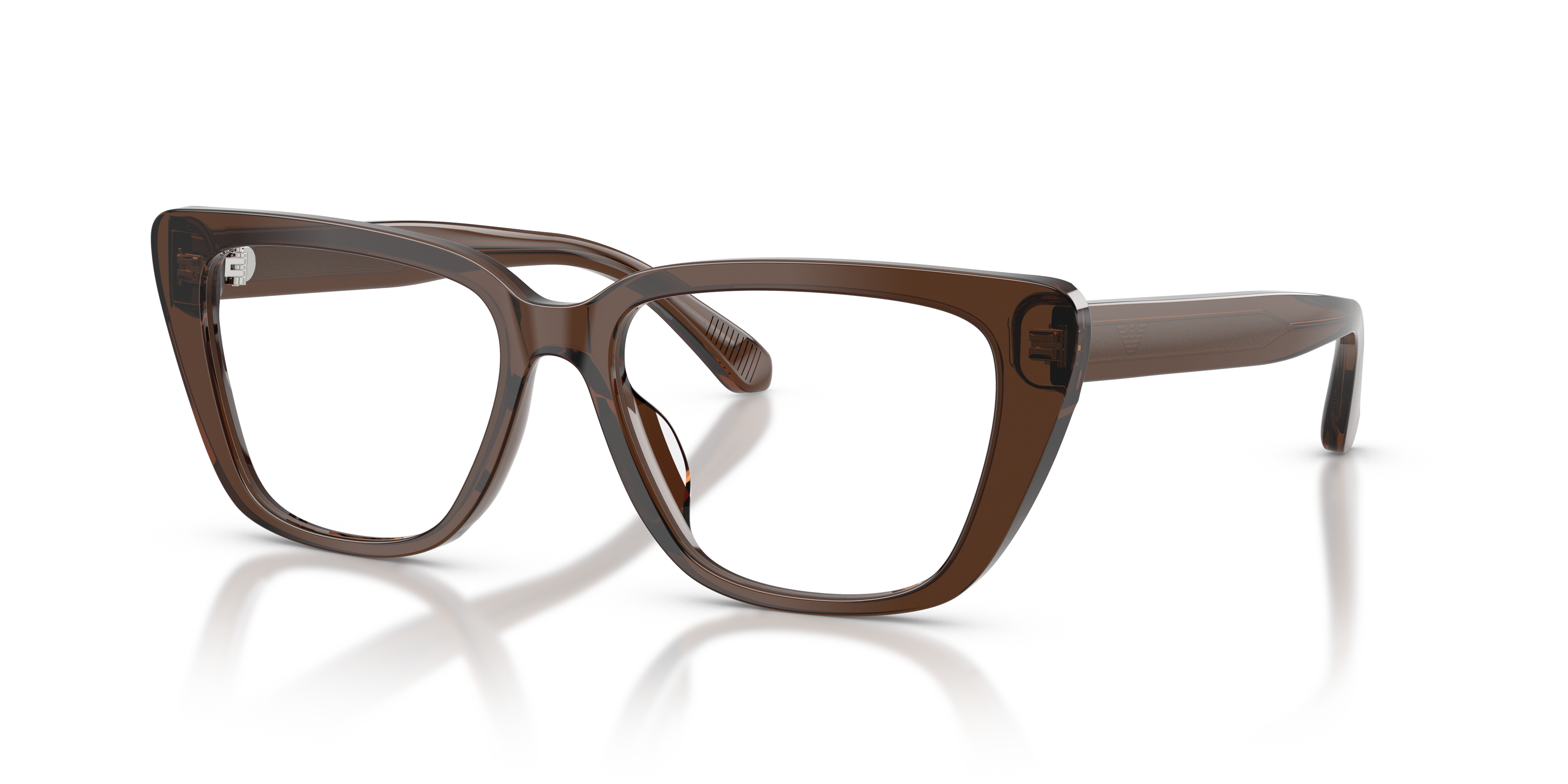 Occhiali da Vista Donna Emporio Armani 0EA3256U Marrone Trasparente