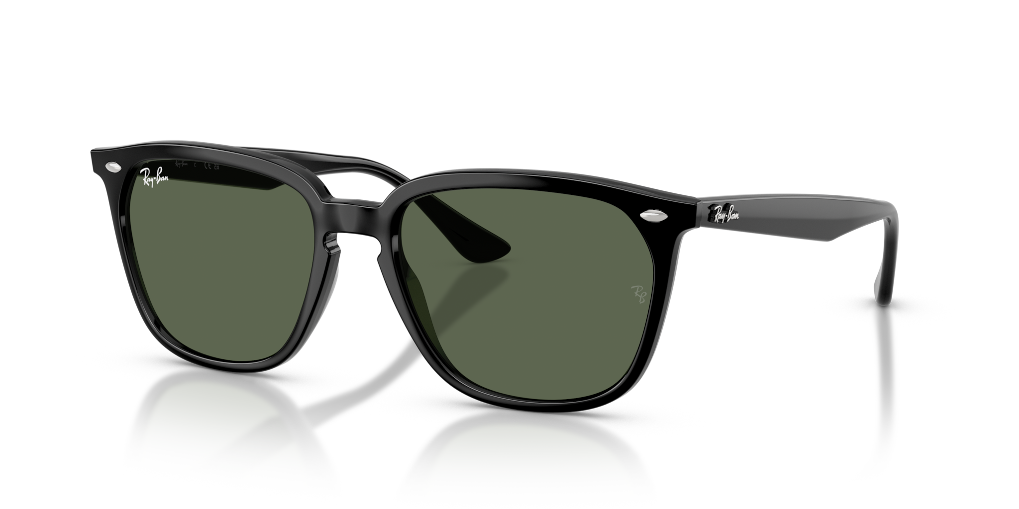 UNISEX SUNGLASSES Ray-Ban RB 4362 - 601/9A Black 