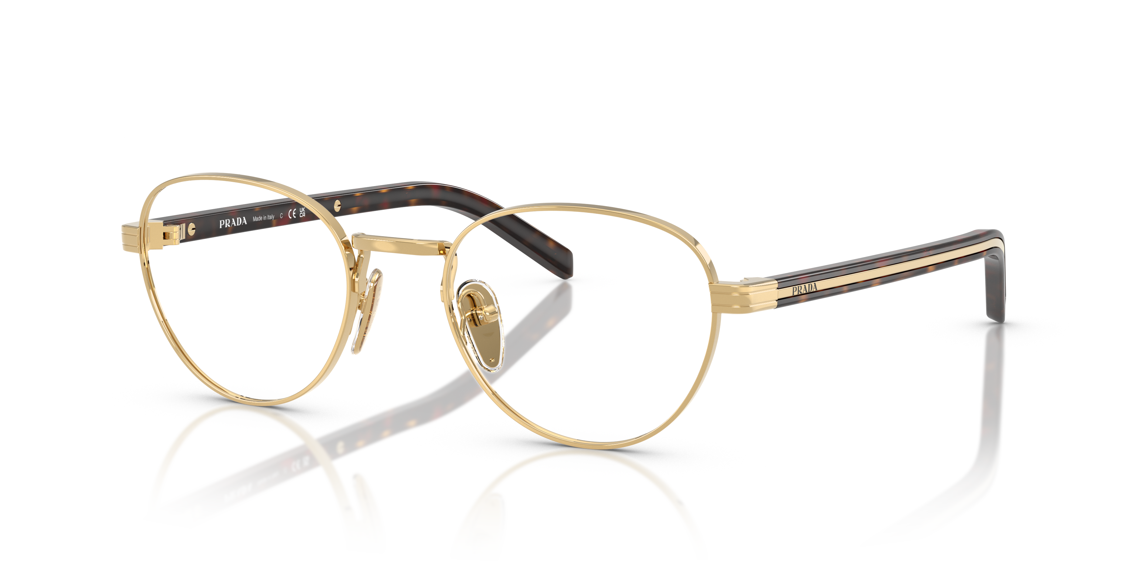 Occhiali da Vista Donna Prada 0PR B53V Oro - Eleganza Senza Tempo