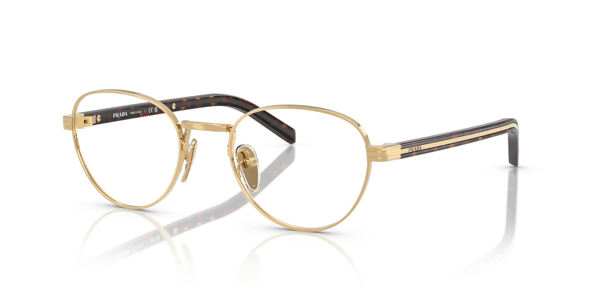 Occhiali da Vista Donna Prada 0PR B53V Oro - Eleganza Senza Tempo