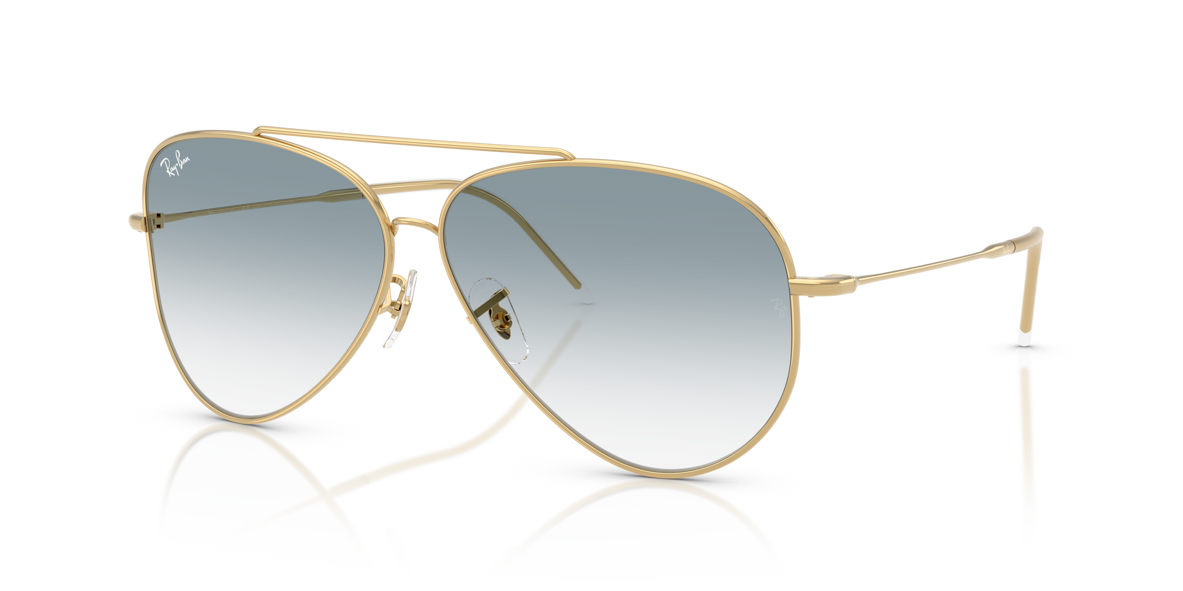 Ray-Ban Aviator Reverse Arista Gold | Icona Rivisitata Unisex