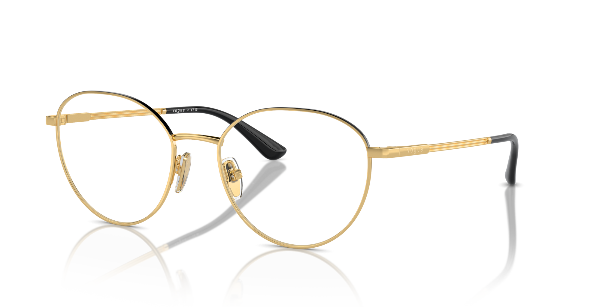 Vogue Eyewear 0VO4306 Occhiali da Vista Donna Gold/Top Black