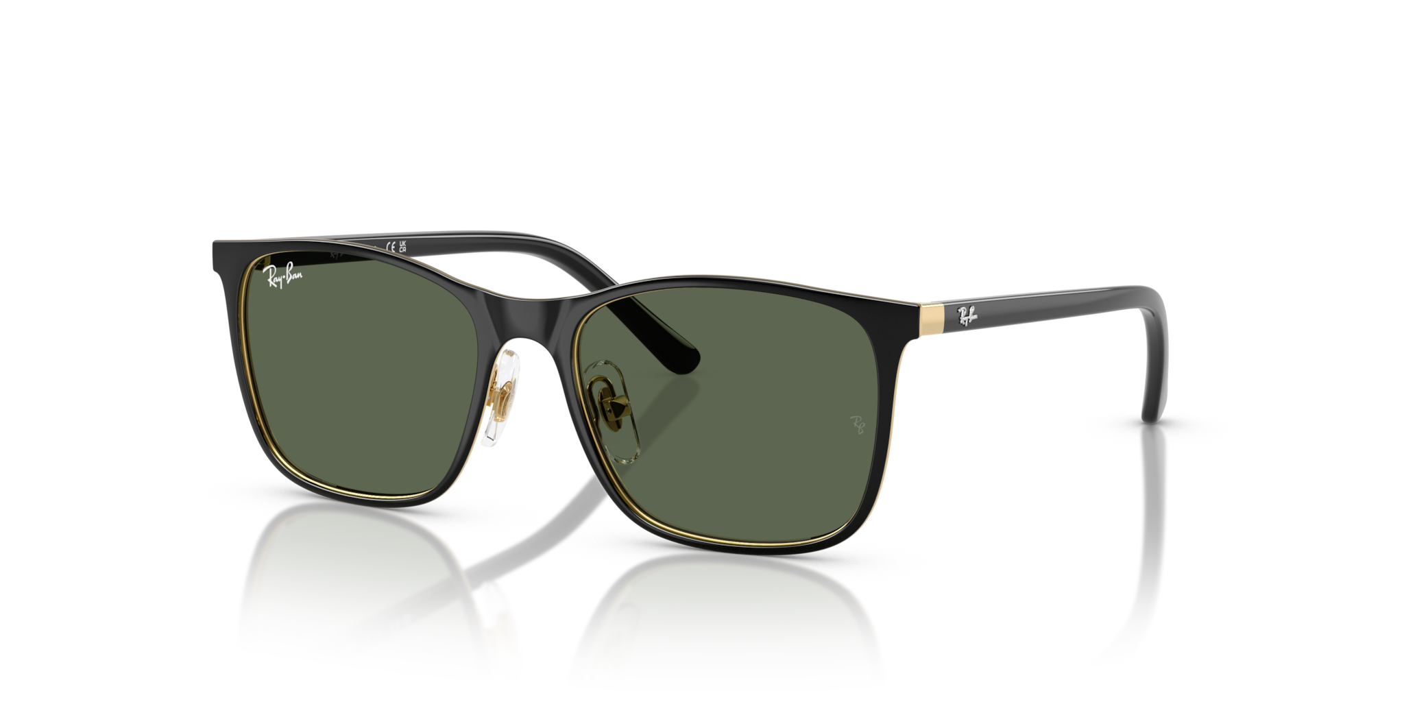 Occhiali da sole Ray-Ban bambini RB9551S Black On Arista originali
