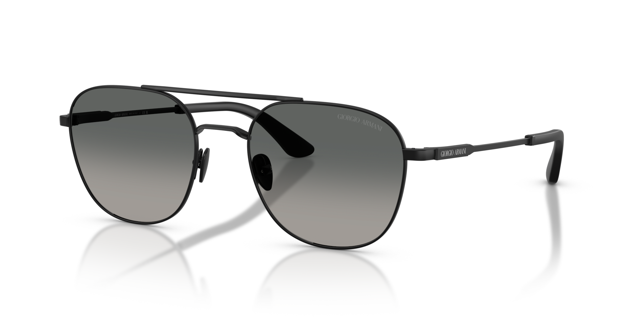 Occhiali da sole Giorgio Armani uomo neri AR6178 Matte Black