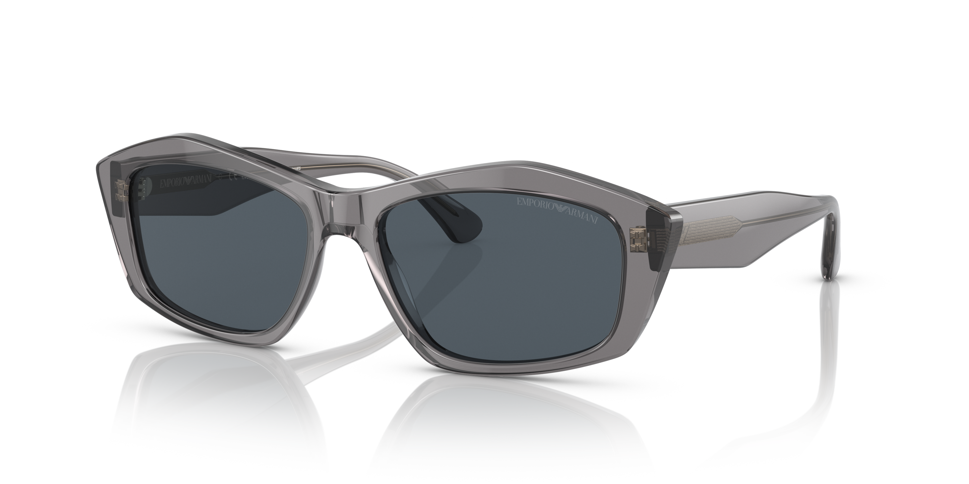 Occhiali da sole donna Emporio Armani EA4187 grigio trasparente
