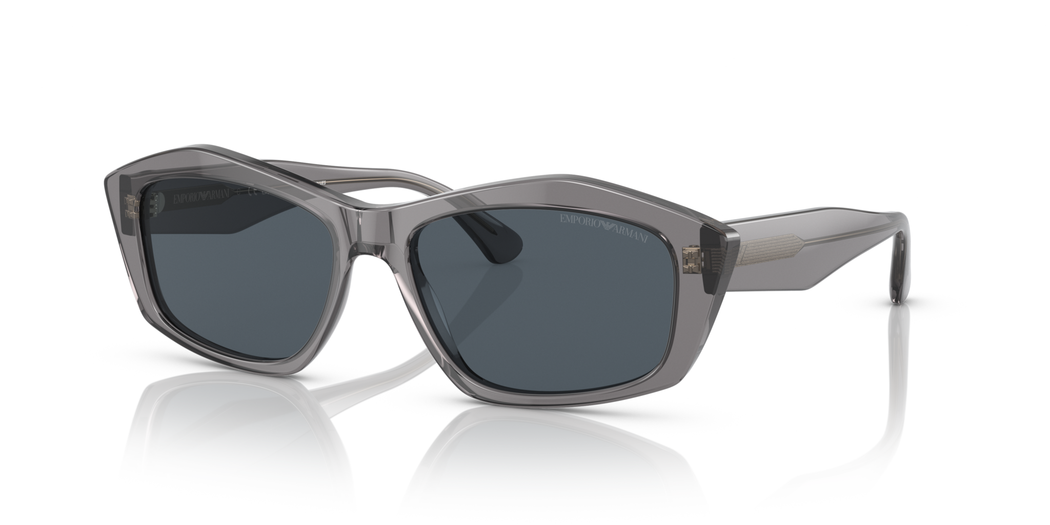 Occhiali da sole donna Emporio Armani EA4187 grigio trasparente