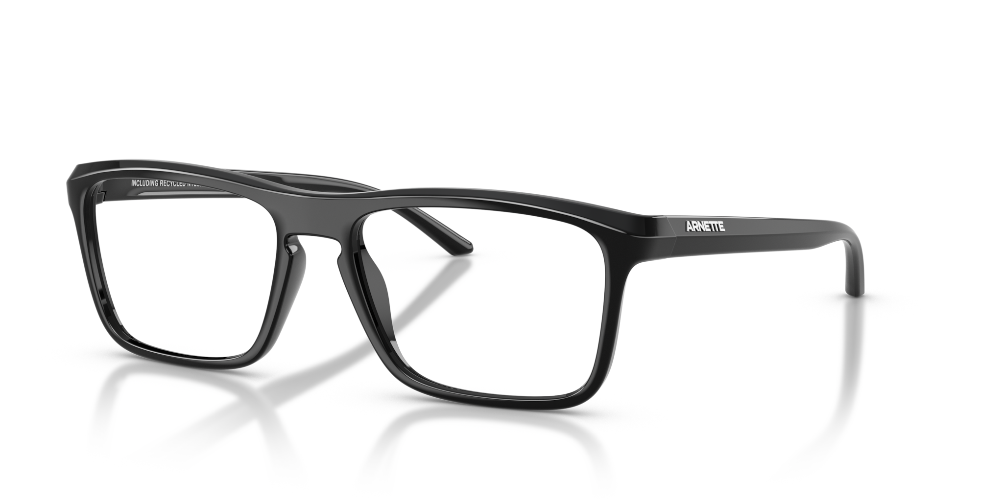 Occhiali da Vista Arnette 0AN7288 Uomo Nero Riciclato | Stile Sostenib