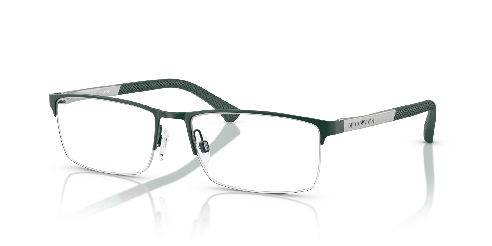 Occhiali da Vista Emporio Armani 0EA1041 Uomo Verde Opaco