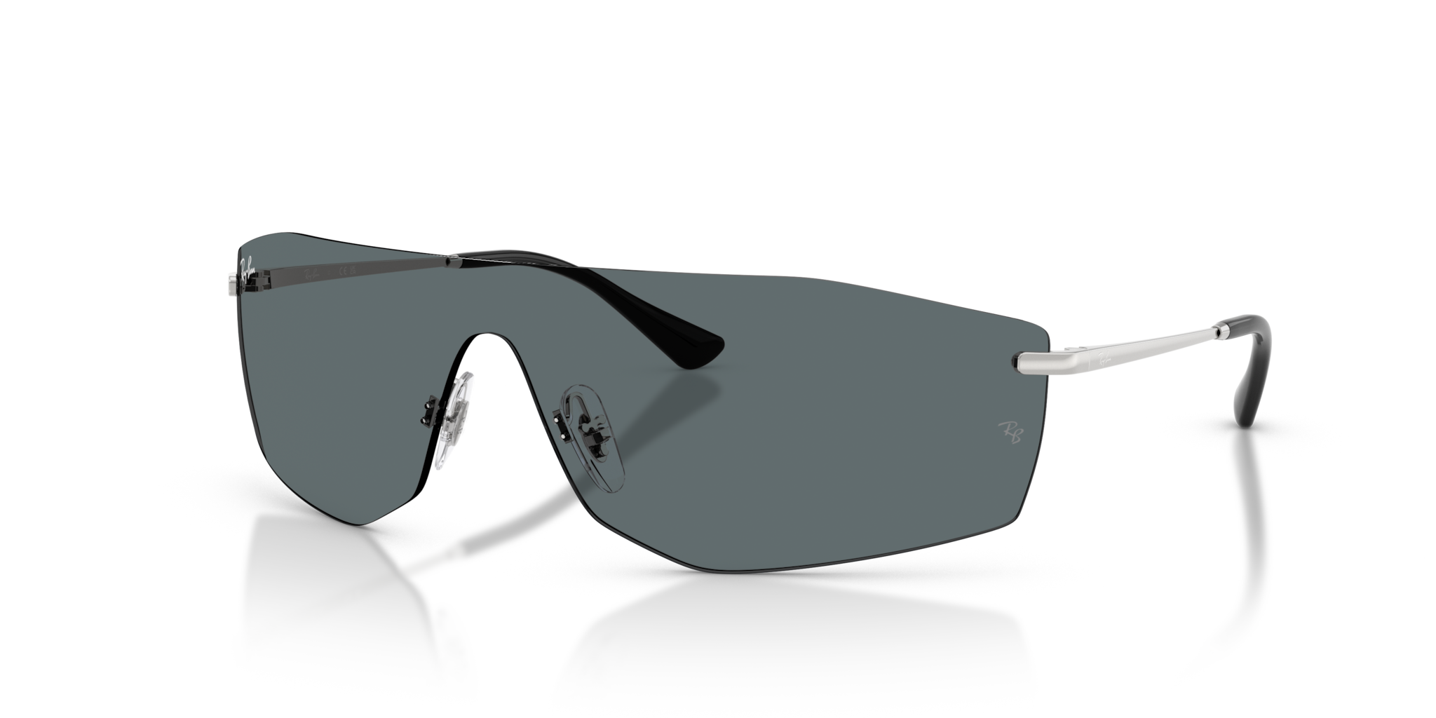 Occhiali da Sole Ray-Ban RB3781 Alix Bio-Based Silver Originali