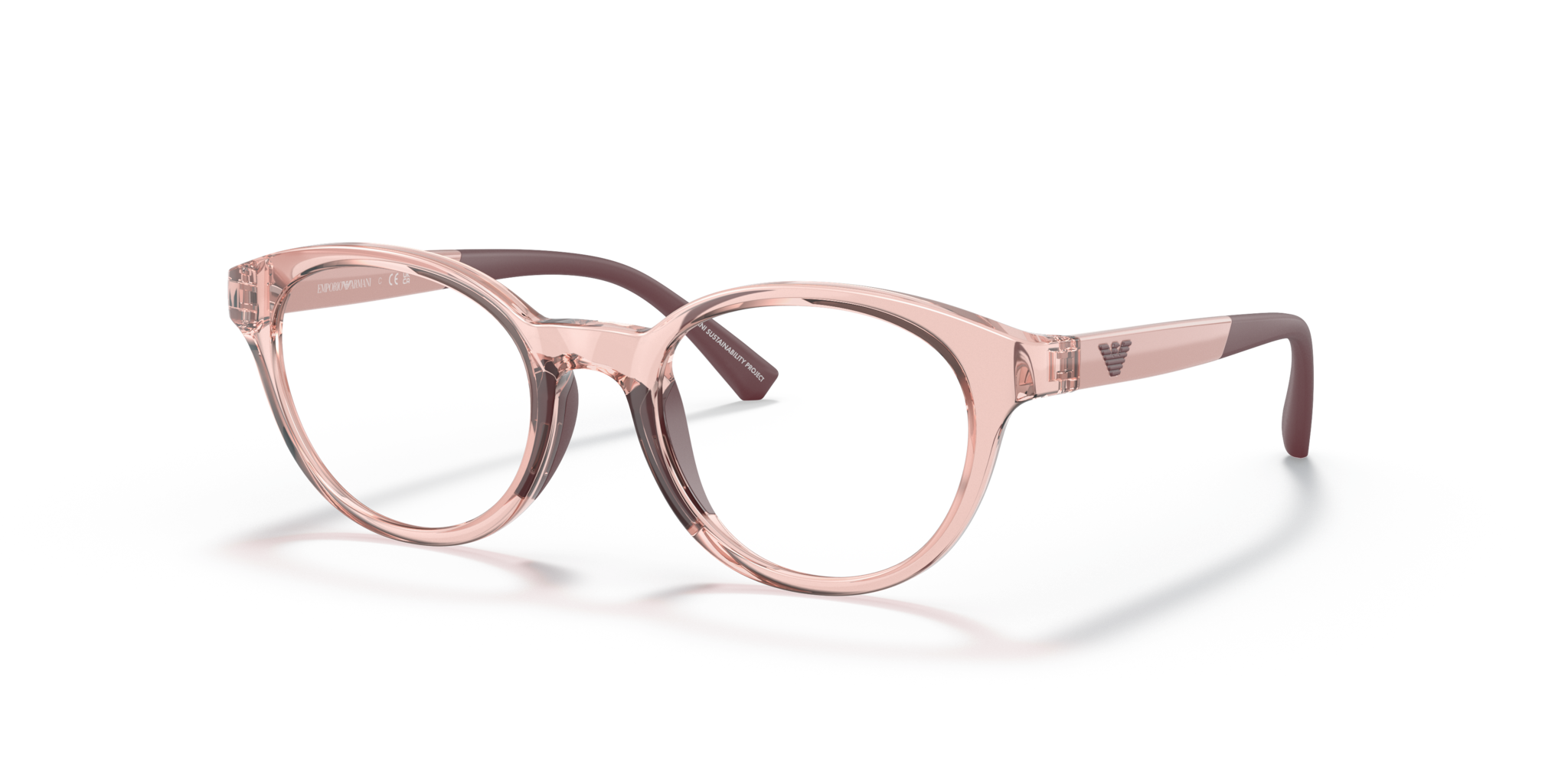 Occhiali da Vista Bambino Emporio Armani 0EK3205 Rosa Trasparente