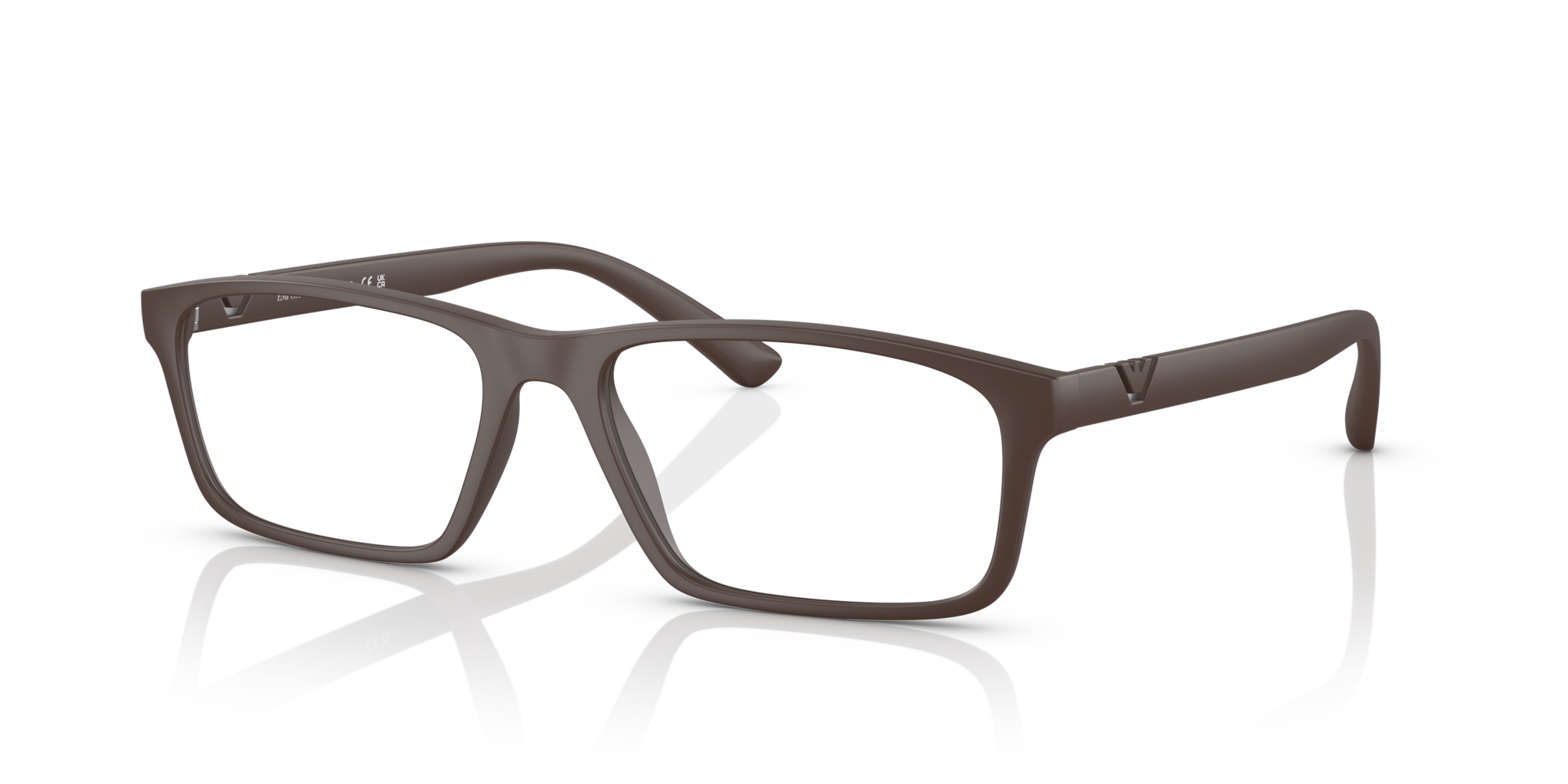 Occhiali da Vista Uomo Emporio Armani EA3213 Marrone Opaco