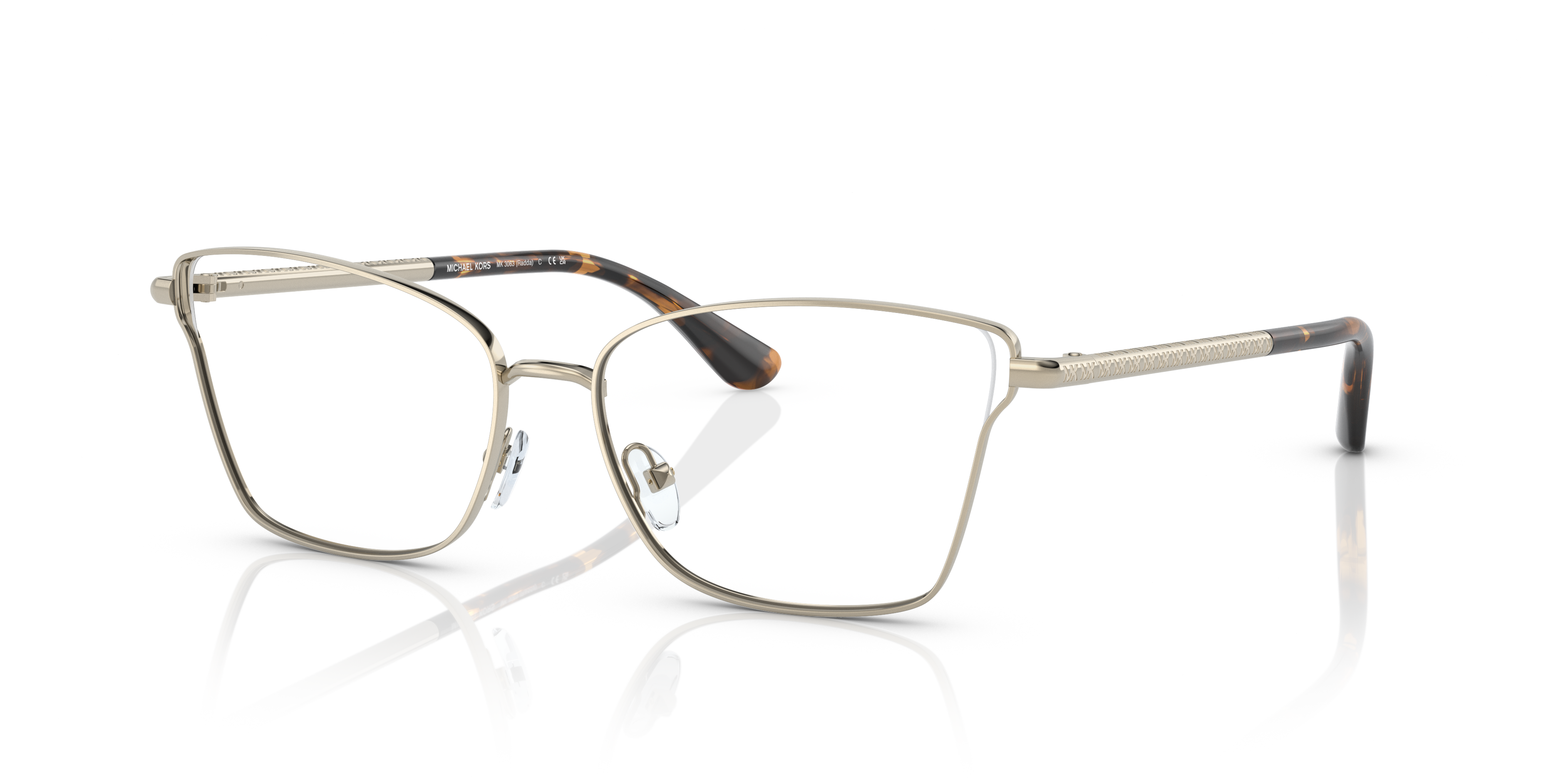 Occhiali da Vista Michael Kors 0MK3063 Light Gold Donna | Eleganza Chi