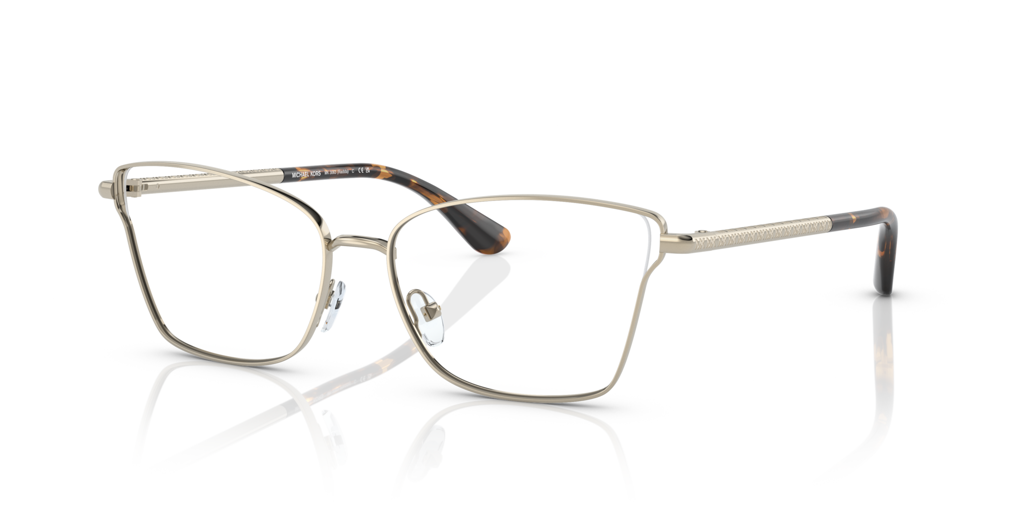 Occhiali da Vista Michael Kors 0MK3063 Light Gold Donna | Eleganza Chi