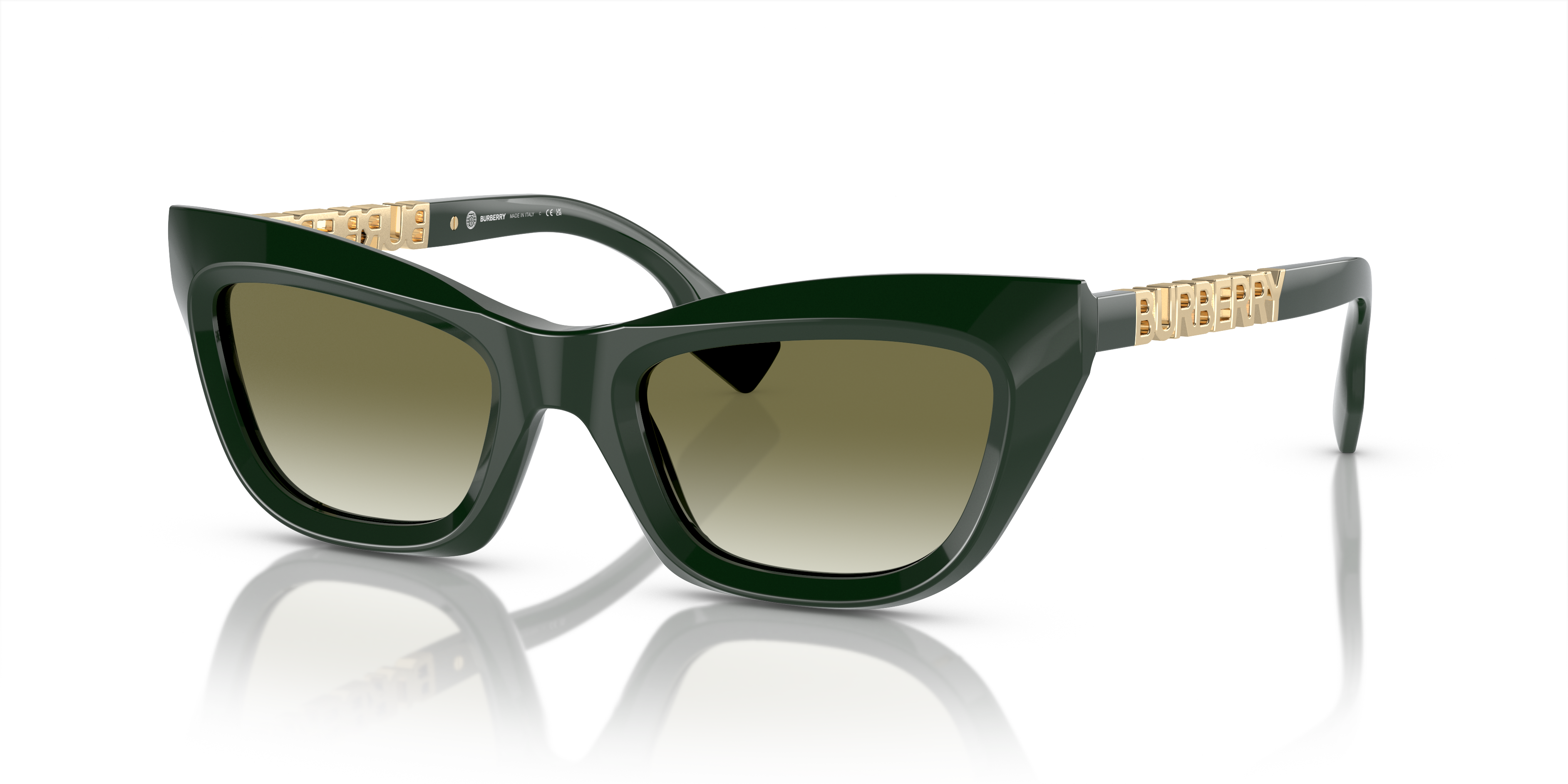 Occhiali da Sole Burberry BE4409 Donna Verdi Originali