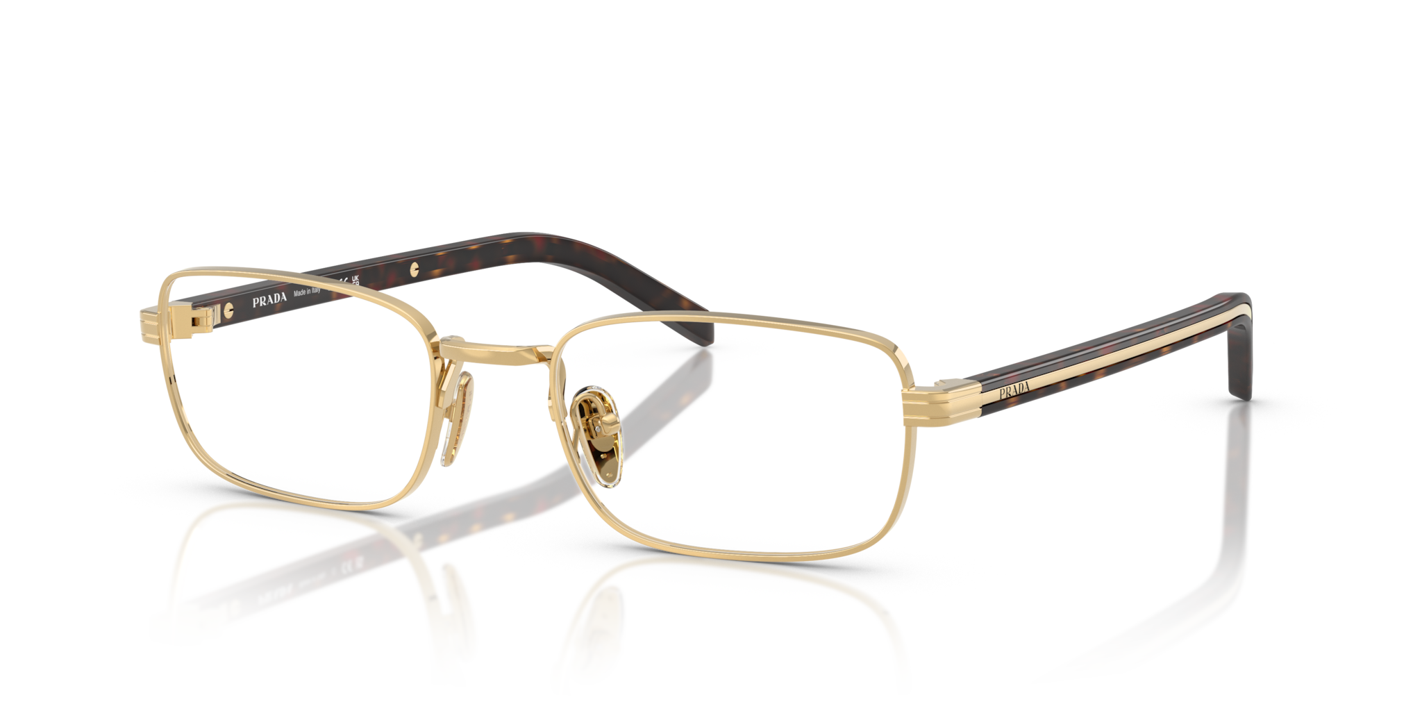 Occhiali da Vista Prada 0PR B54V Oro Donna | Design Raffinato