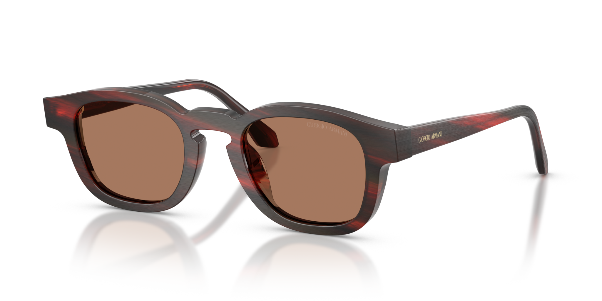 Occhiali da Sole Giorgio Armani 0AR8254U Brushed Red Uomo Donna